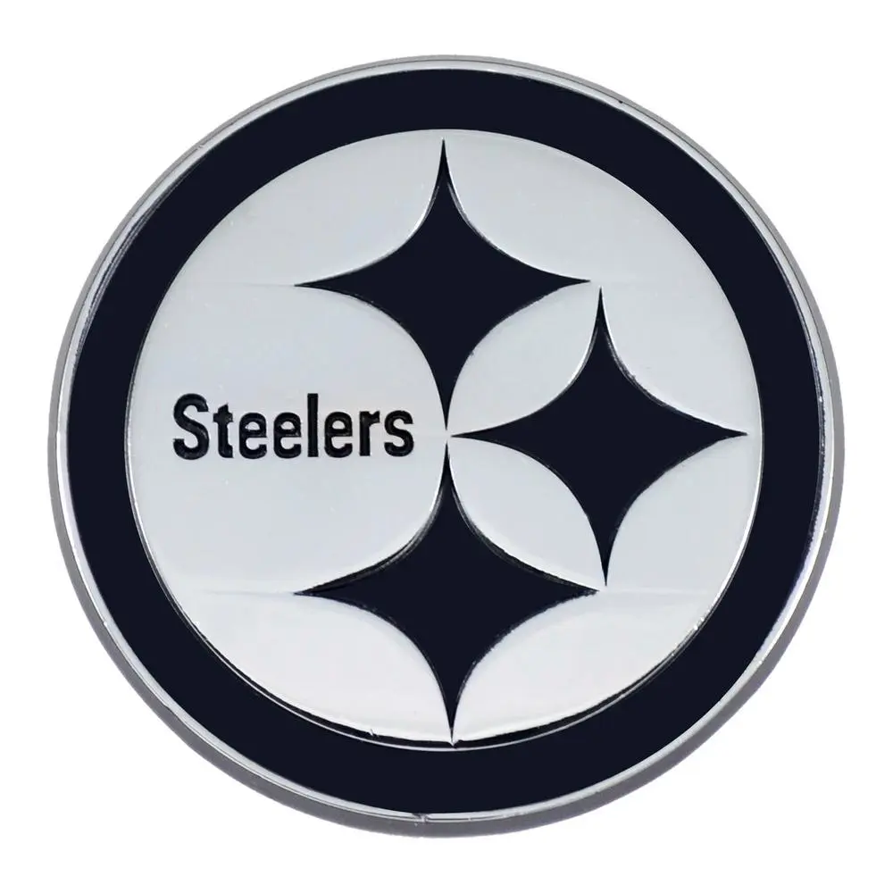 NFL All Teams Premium Chrome Plated Solid Metal Car Auto Emblems Official Logo - Image 28