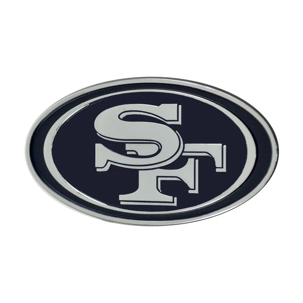 NFL All Teams Premium Chrome Plated Solid Metal Car Auto Emblems Official Logo - Image 29