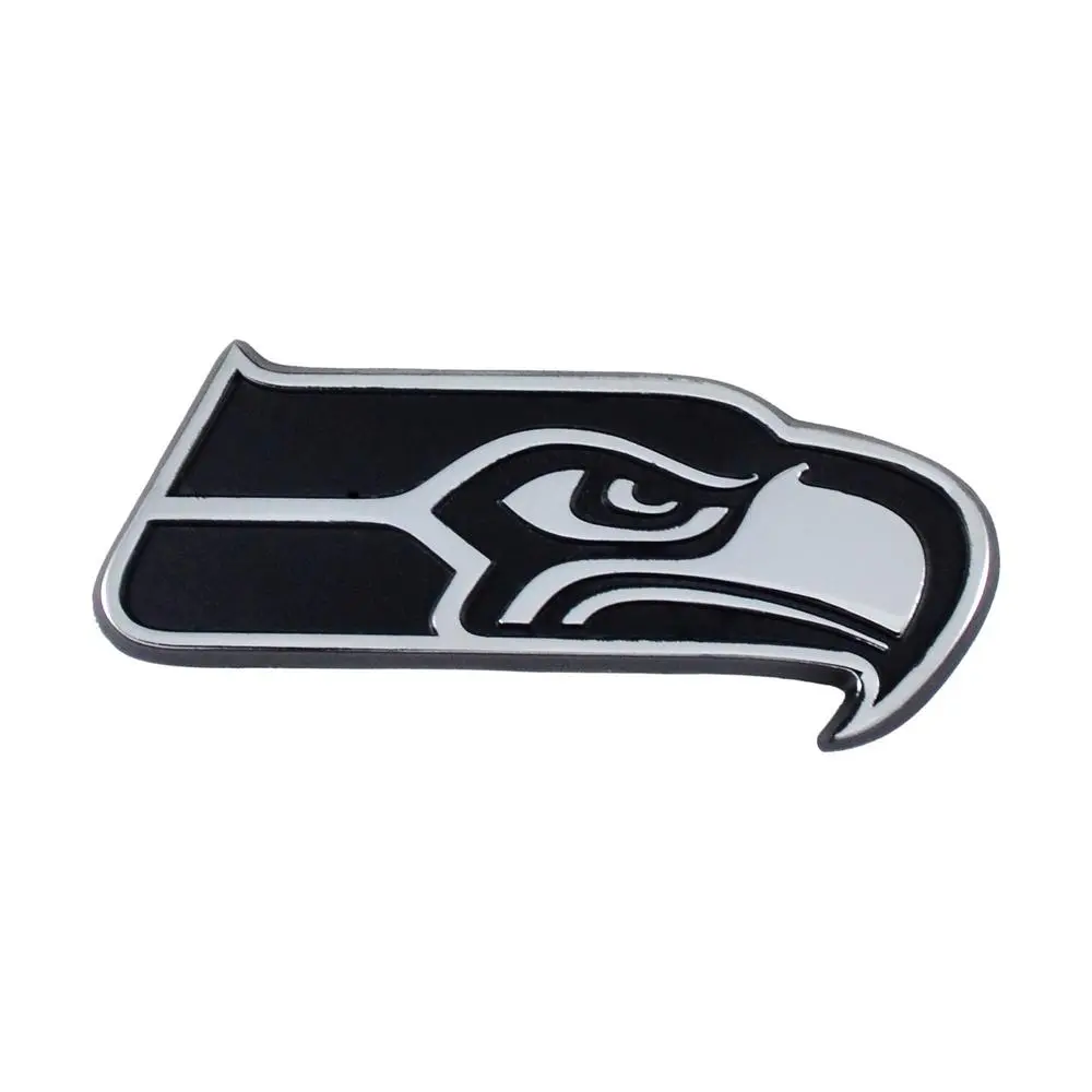 NFL All Teams Premium Chrome Plated Solid Metal Car Auto Emblems Official Logo - Image 3