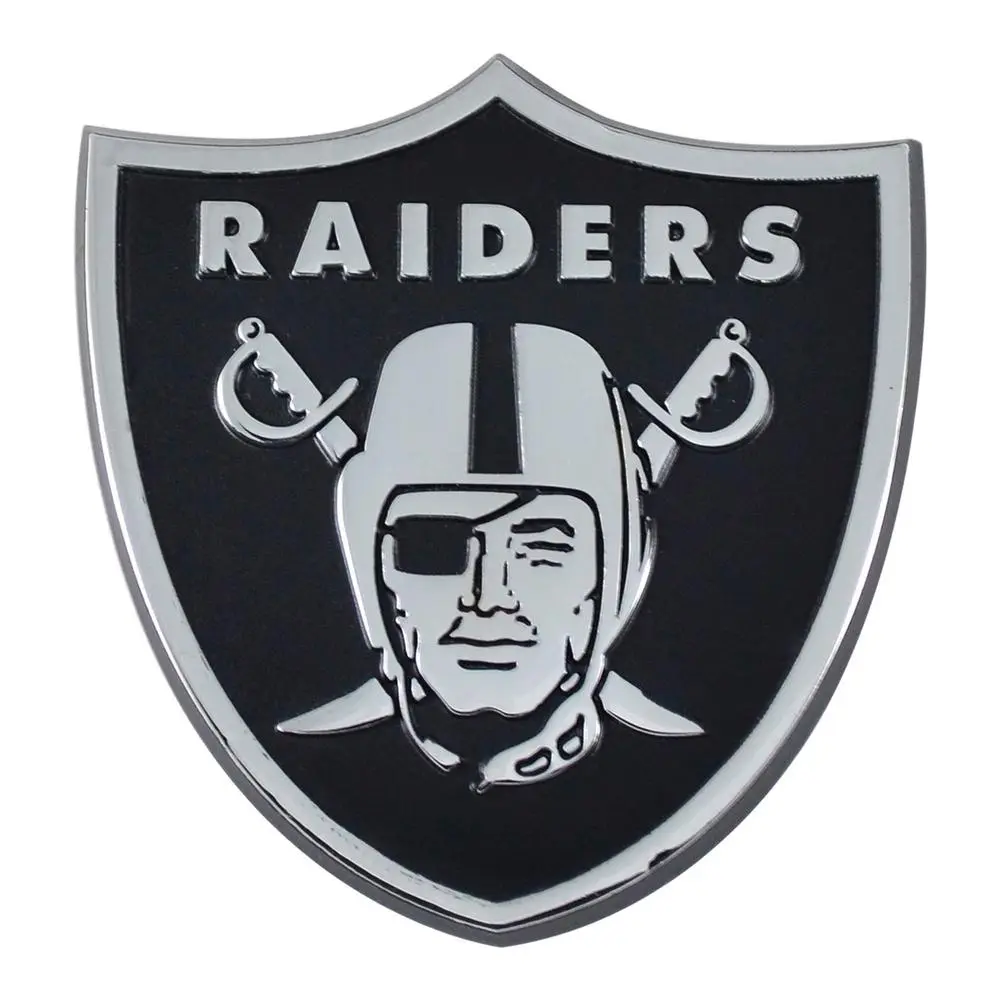 NFL All Teams Premium Chrome Plated Solid Metal Car Auto Emblems Official Logo - Image 31