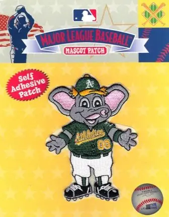 Oakland Athletics Team Mascot 'Stomper' Self Adhesive Patch