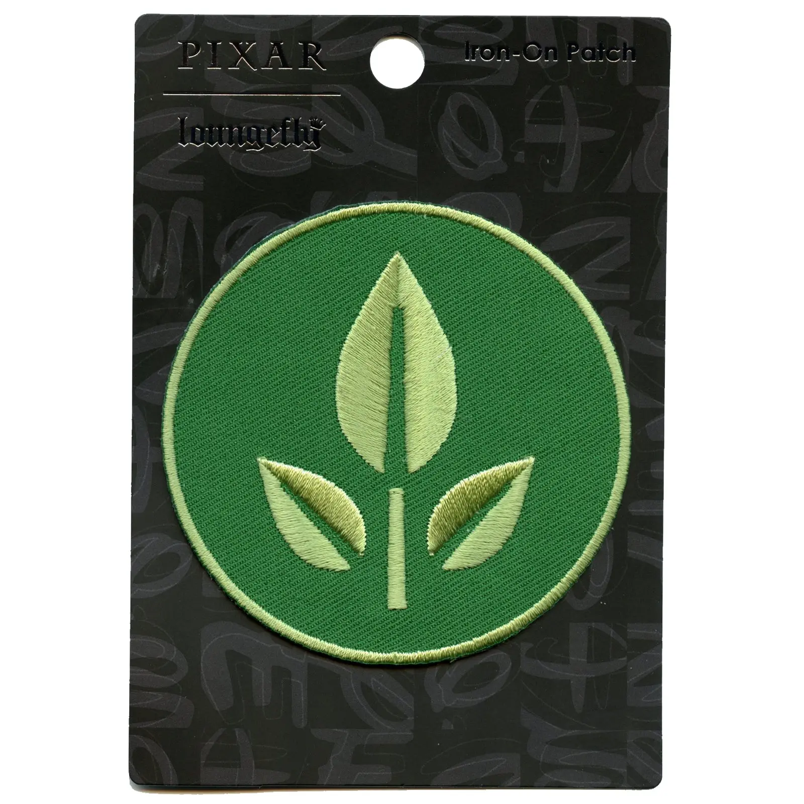 Official Wall-E Plant Symbol Round Embroidered Iron On Patch - Image 2