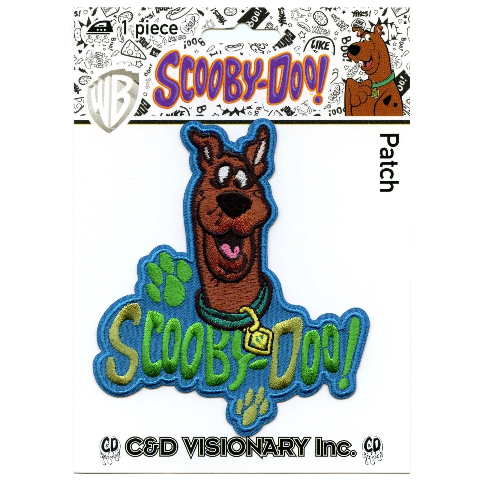 Officially Licensed Scooby-Doo! Embroidered Iron On Patch - Image 2