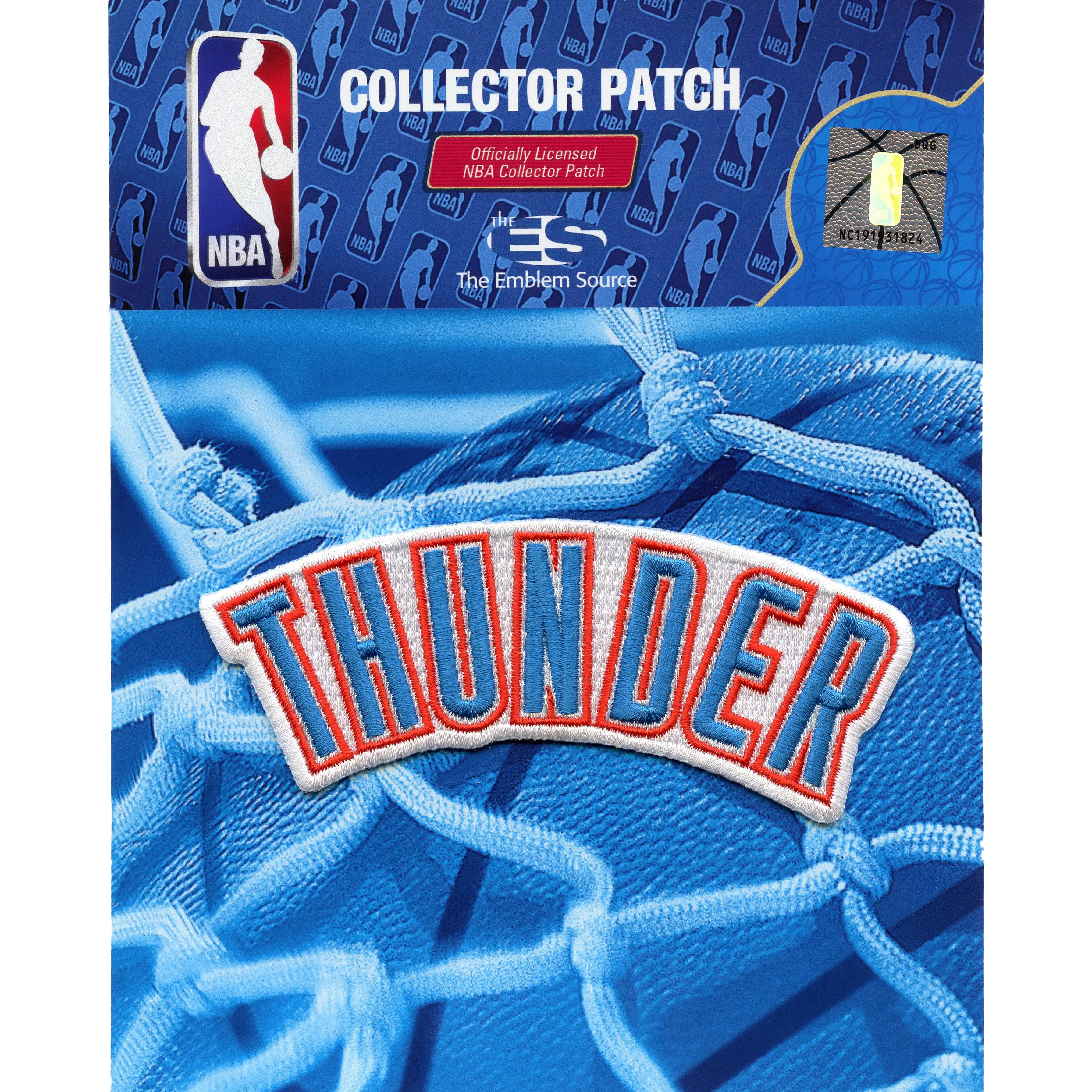 Oklahoma City 'Thunder' Logo Official Embroidered Patch - Image 2
