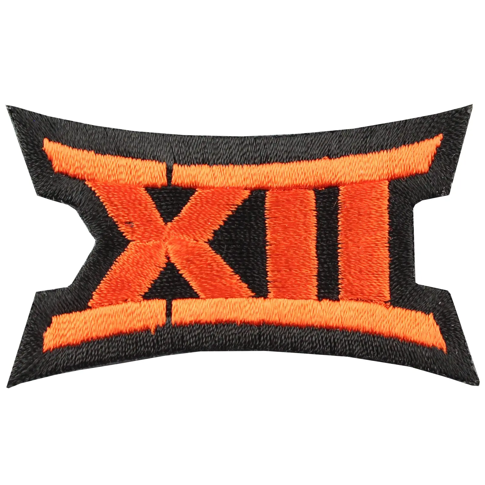 Oklahoma State University Big 12 XII Conference Orange Black Jersey Uniform Patch