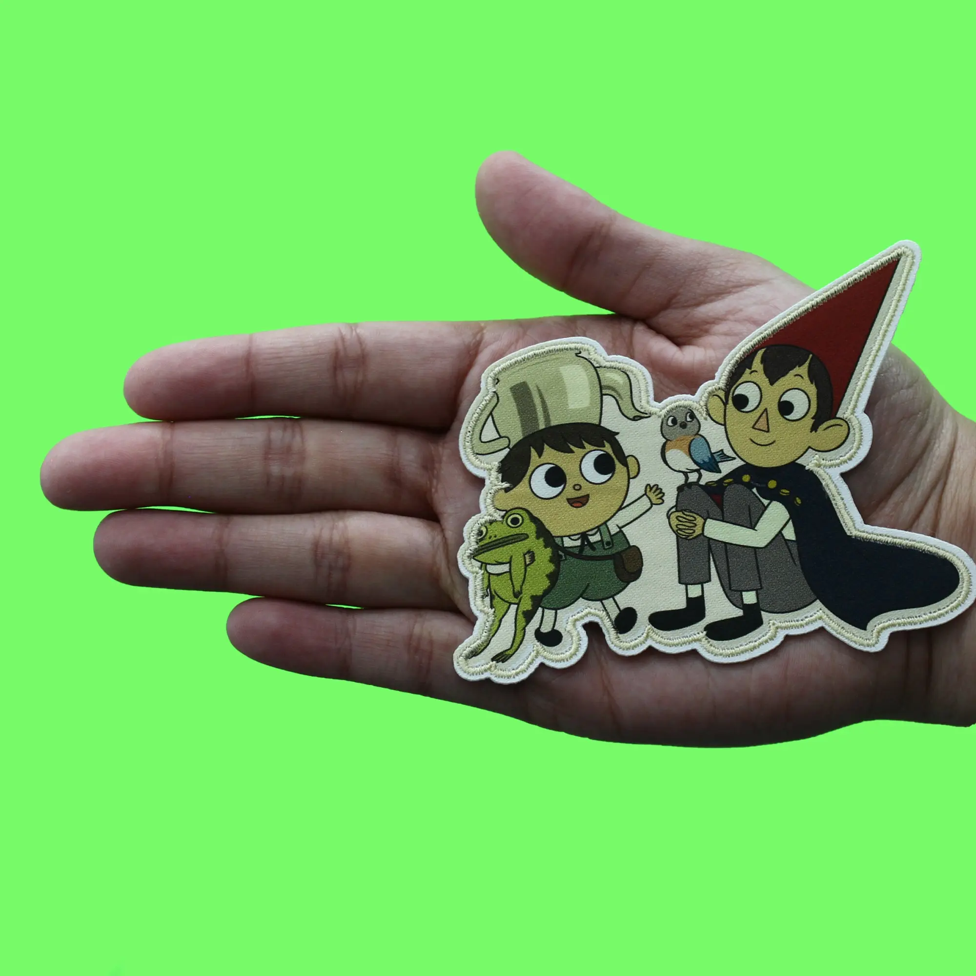 Over the Garden Wall Patch Wirt & Greg Cartoon Sublimated Embroidered Iron On - Image 2