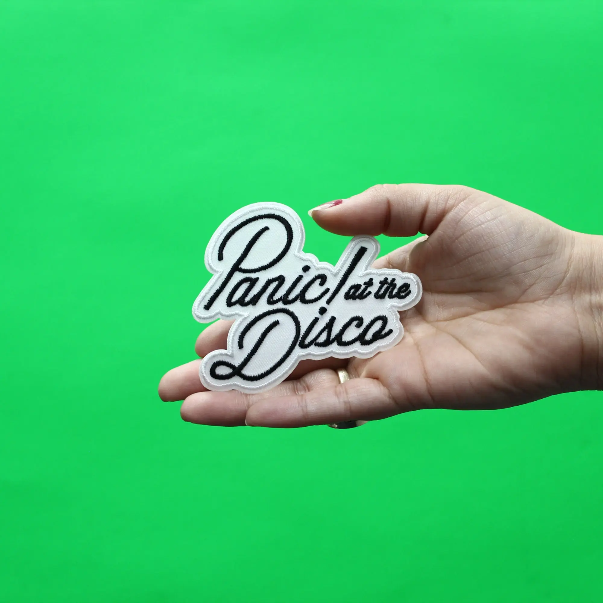 Panic At The Disco Patch Band Logo Embroidered Iron On - Image 2