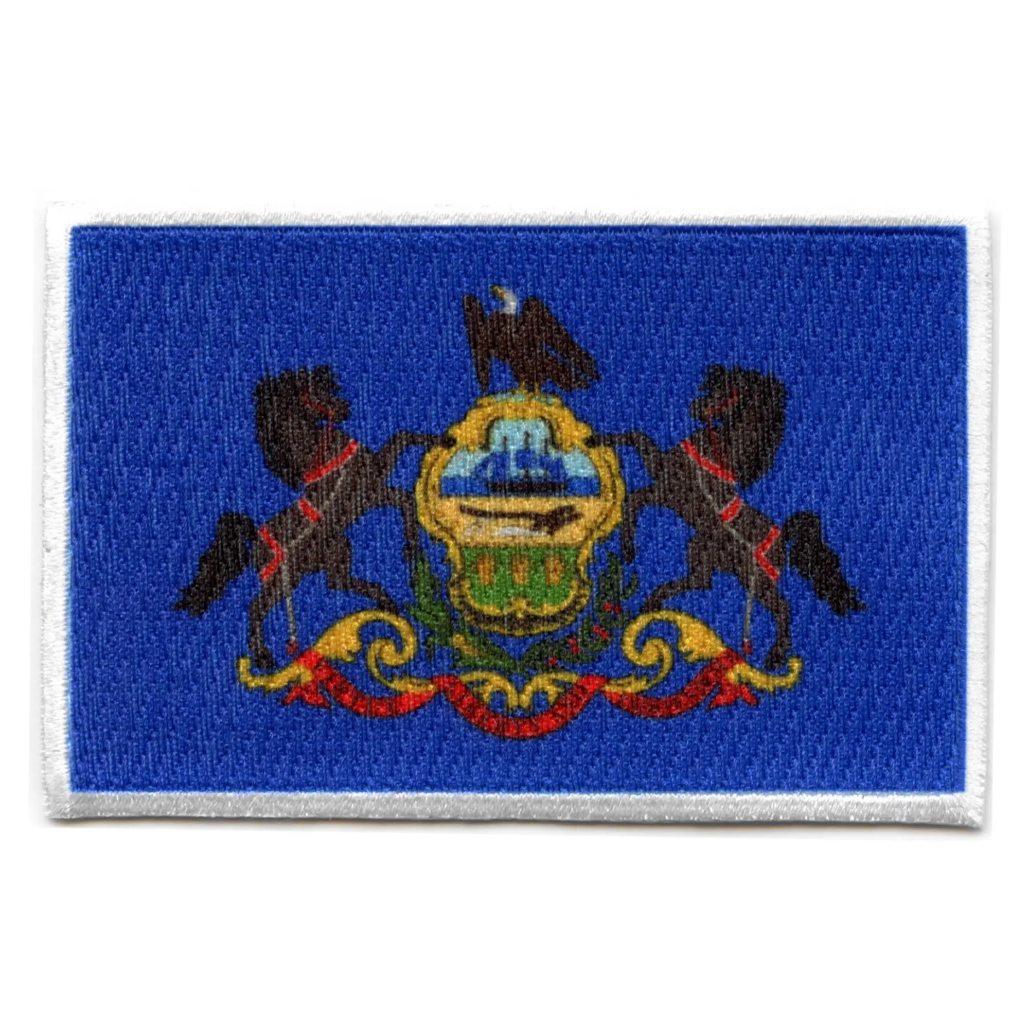 Pennsylvania Patch State Flag Embroidered Iron On