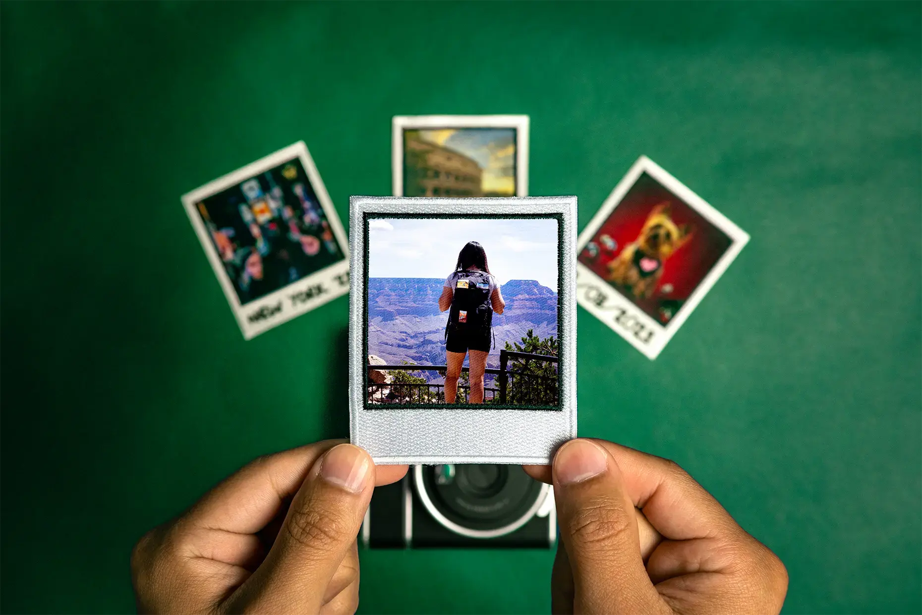 Personalized Snapshot Film Photo Embroidered Iron On Patch - Image 4