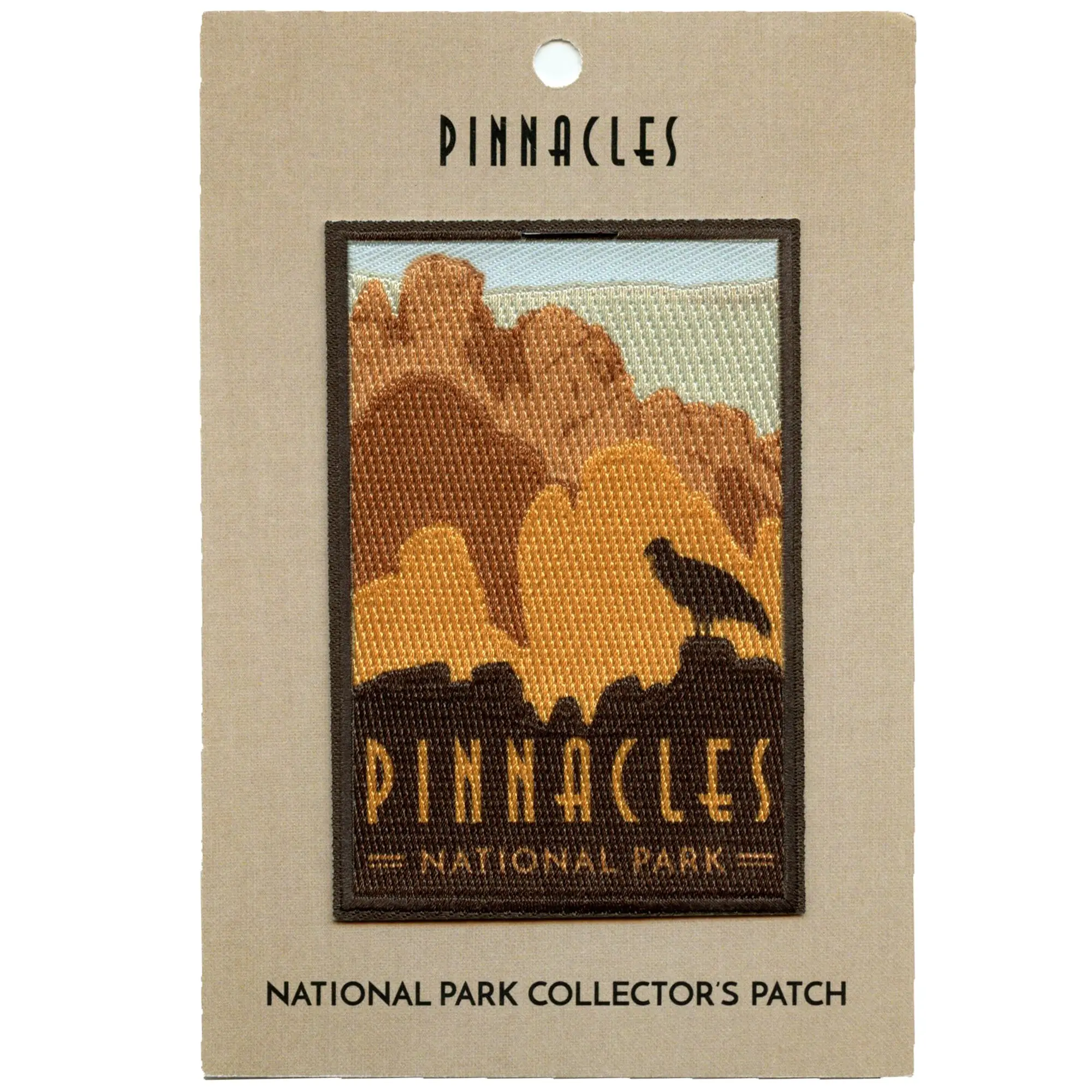 Pinnacles National Park Patch California Nature Hike Embroidered Iron On - Image 2