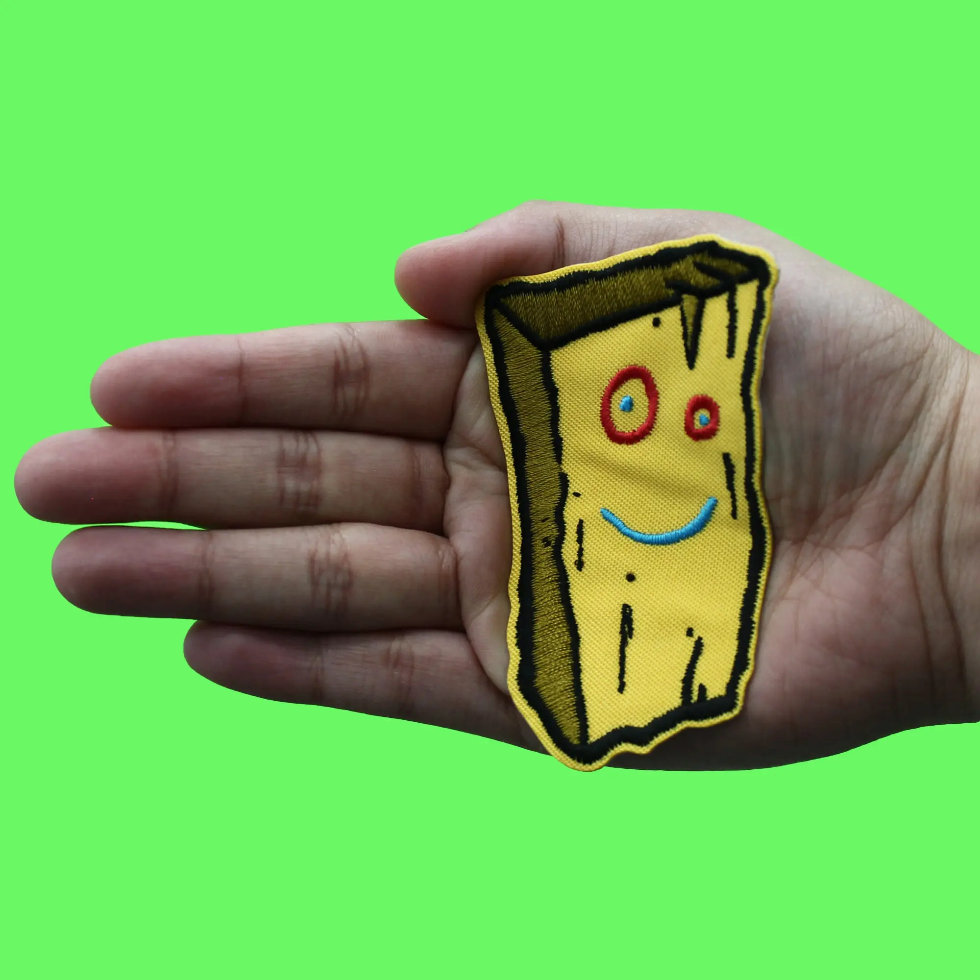Plank Ed Edd Eddy Patch Kids Cartoon Show Embroidered Iron On - Image 2
