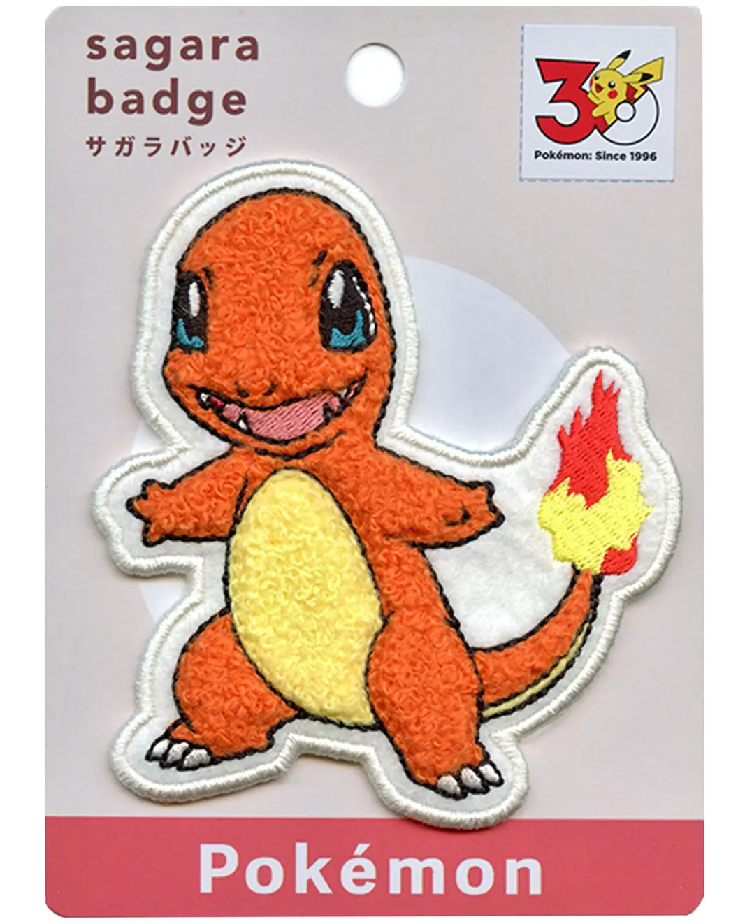 Pokémon Charizard Patch Games TV Character Chenille Iron-On