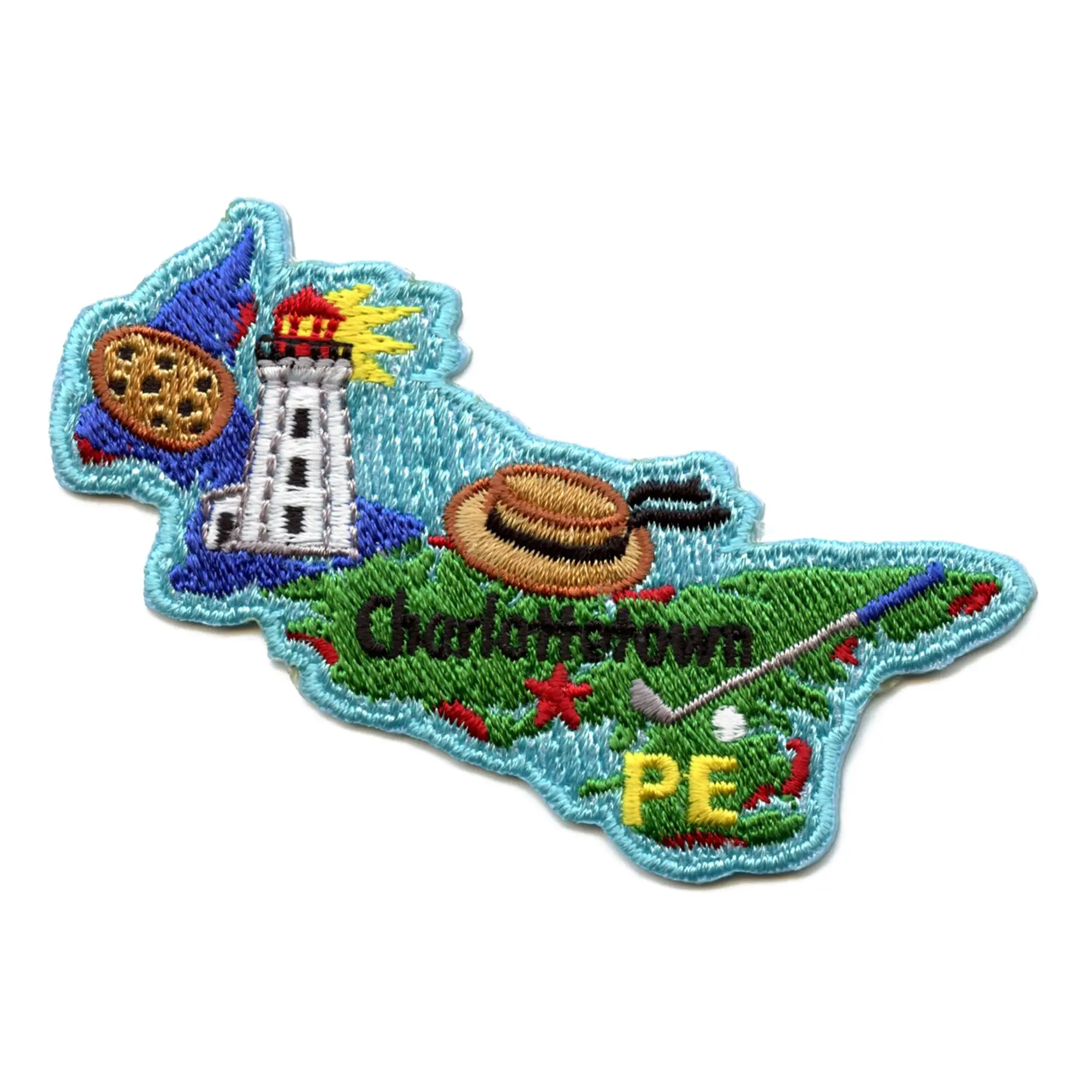 Prince Edward Island Patch Canada Province Embroidered Iron-On