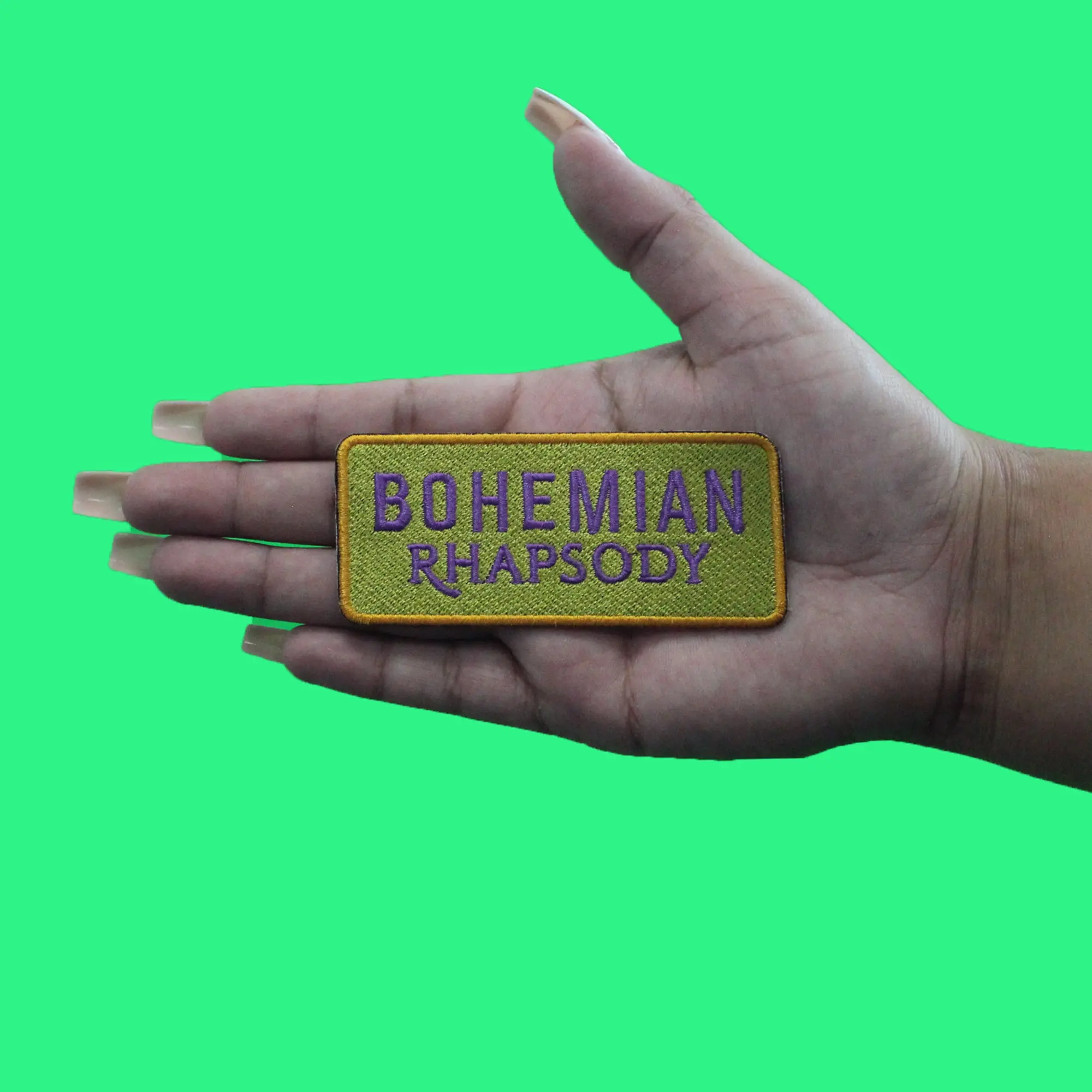 Queen Bohemian Rhapsody Patch British Box Rock Embroidered Iron On - Image 2
