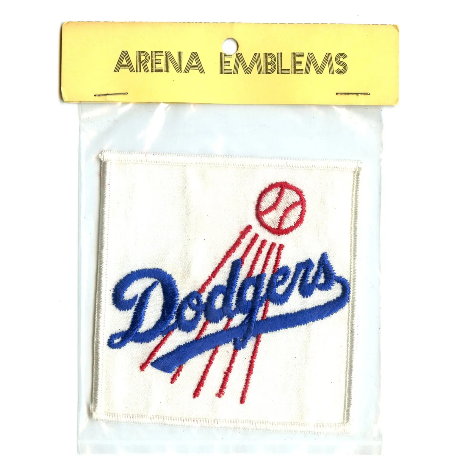 Rare Los Angeles Dodgers MLB Baseball Vintage Square Team Logo Patch