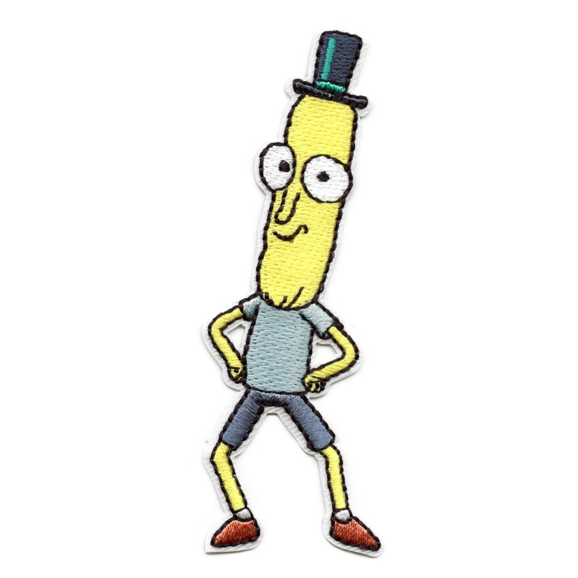 Rick And Morty Mr. Poopybutthole Patch Cartoon Network Animation Embroidered Iron On