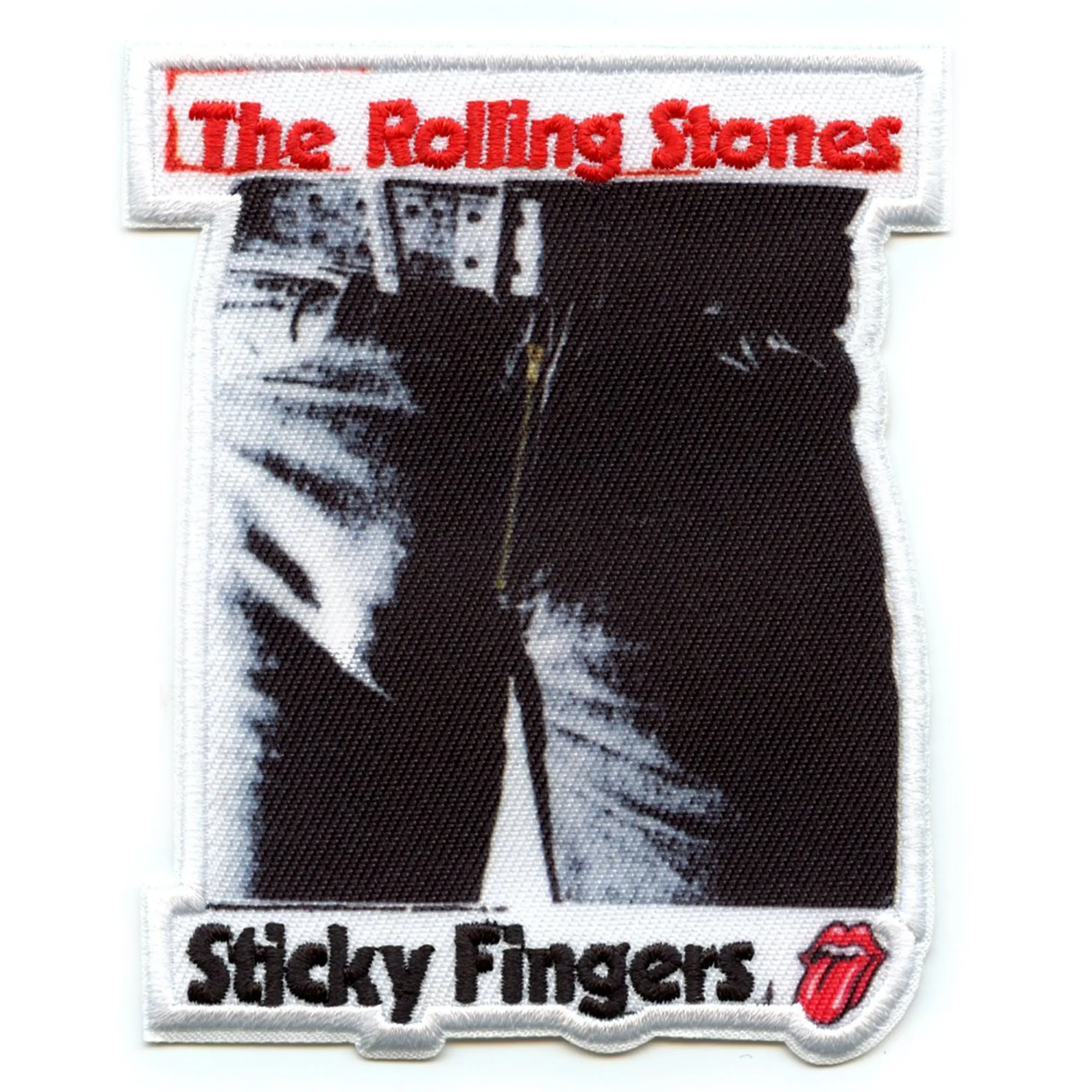 Rolling Stones Sticky Fingers Patch Tongue Mick Jagger Sublimated Embroidered  Iron On