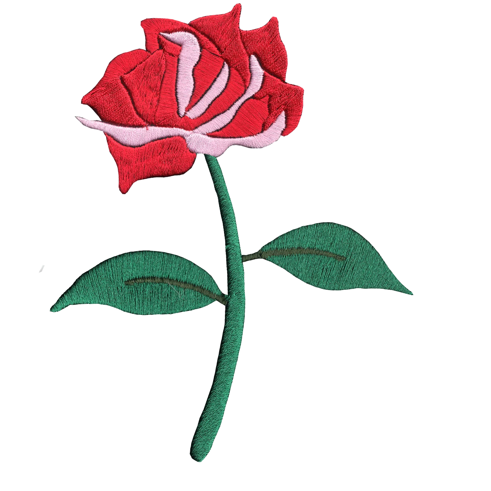 Rose Embroidered Patch (LEFT)
