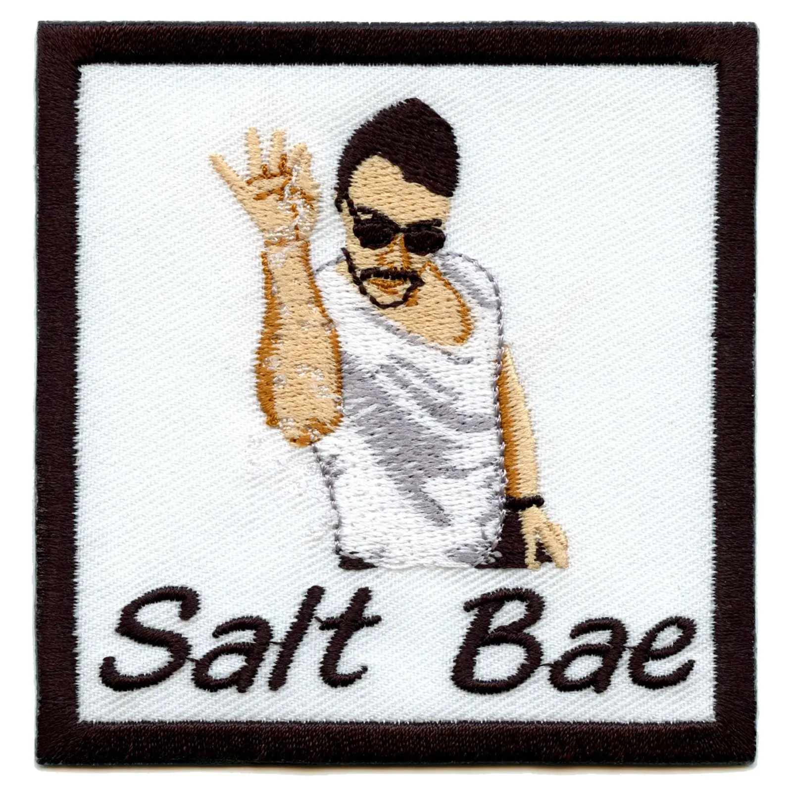 Salt Bae Meme Embroidered Patch