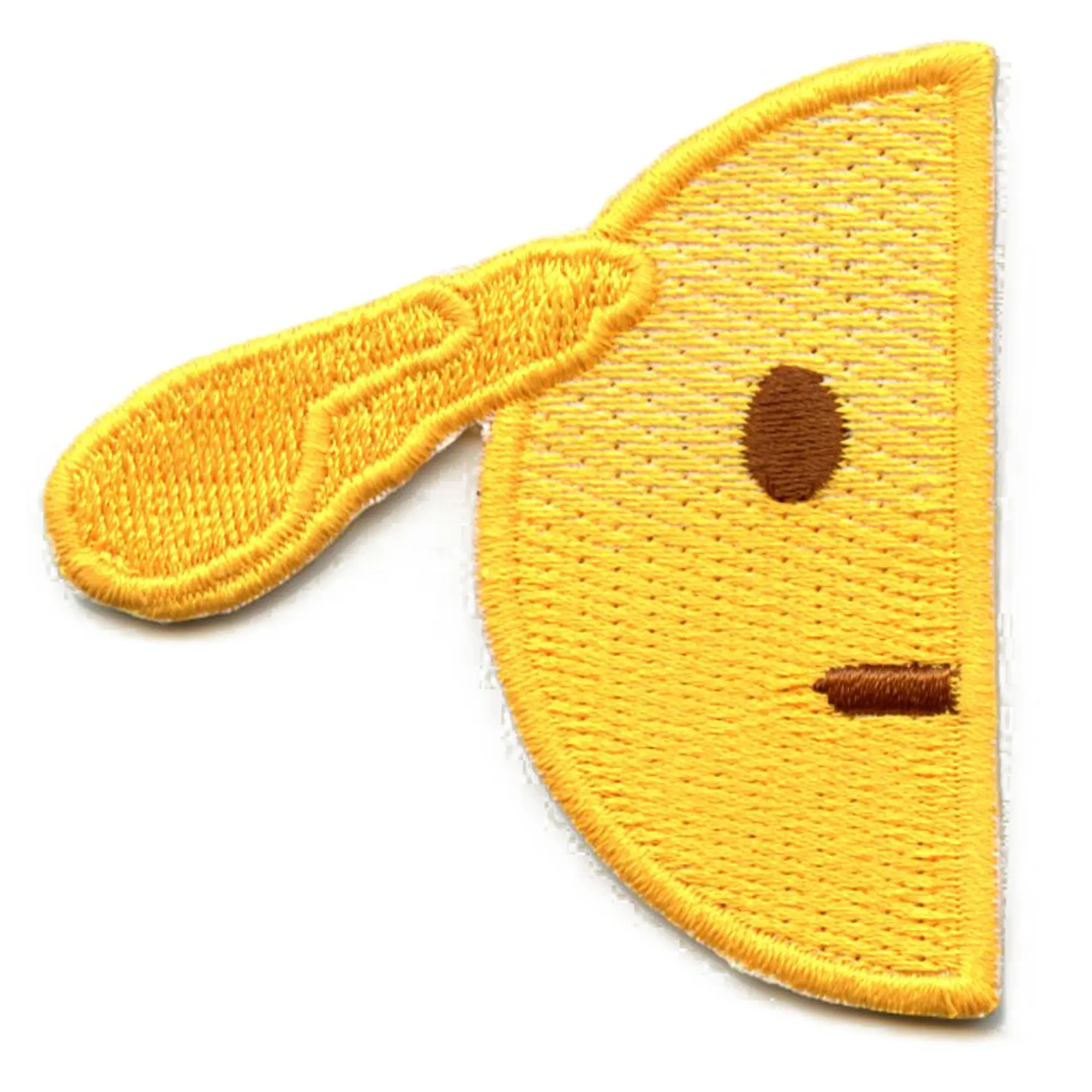 Saluting Face Patch Yes Sir Embroidered Iron On