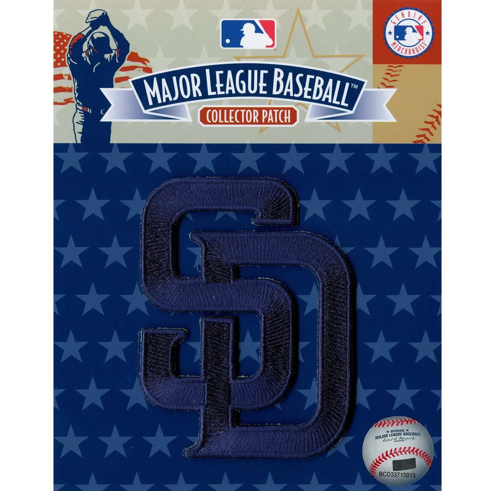 San Diego Padres 'SD' Blue Sleeve Patch