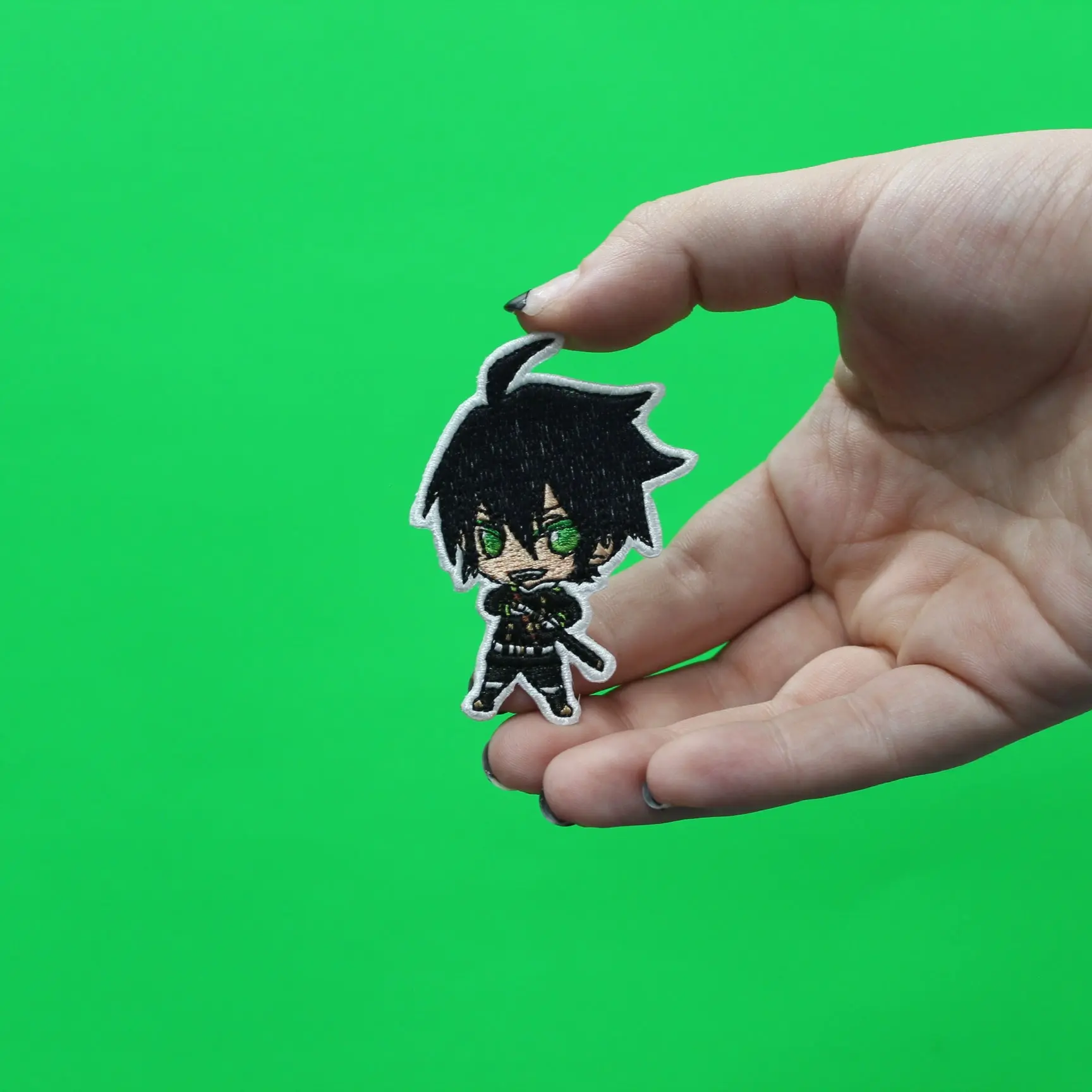 Seraph of the End Yuchiro Anime Embroidered Iron On Patch - Image 2