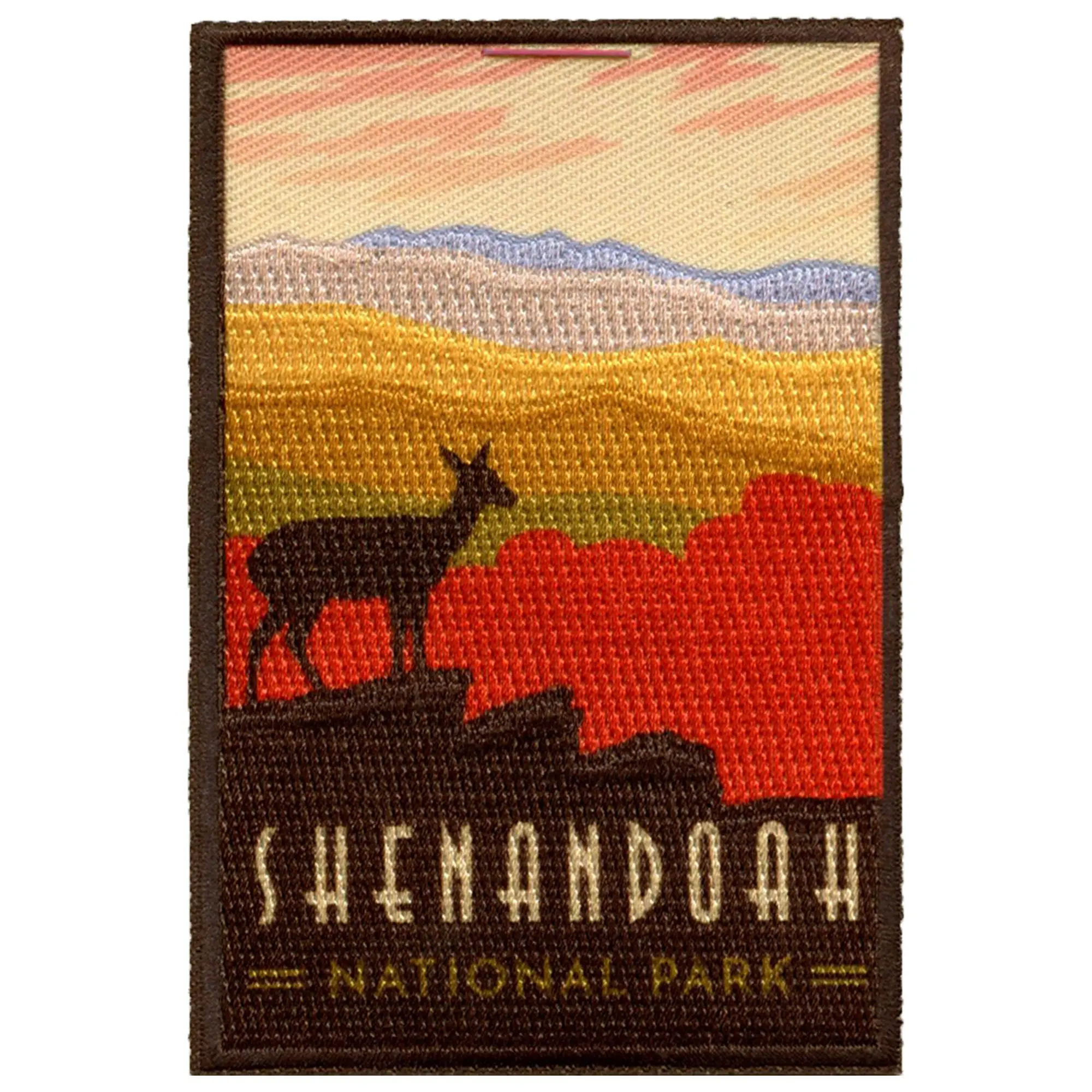 Shenandoah National Park Patch Mountain Travel Virginia Sublimated Iron On