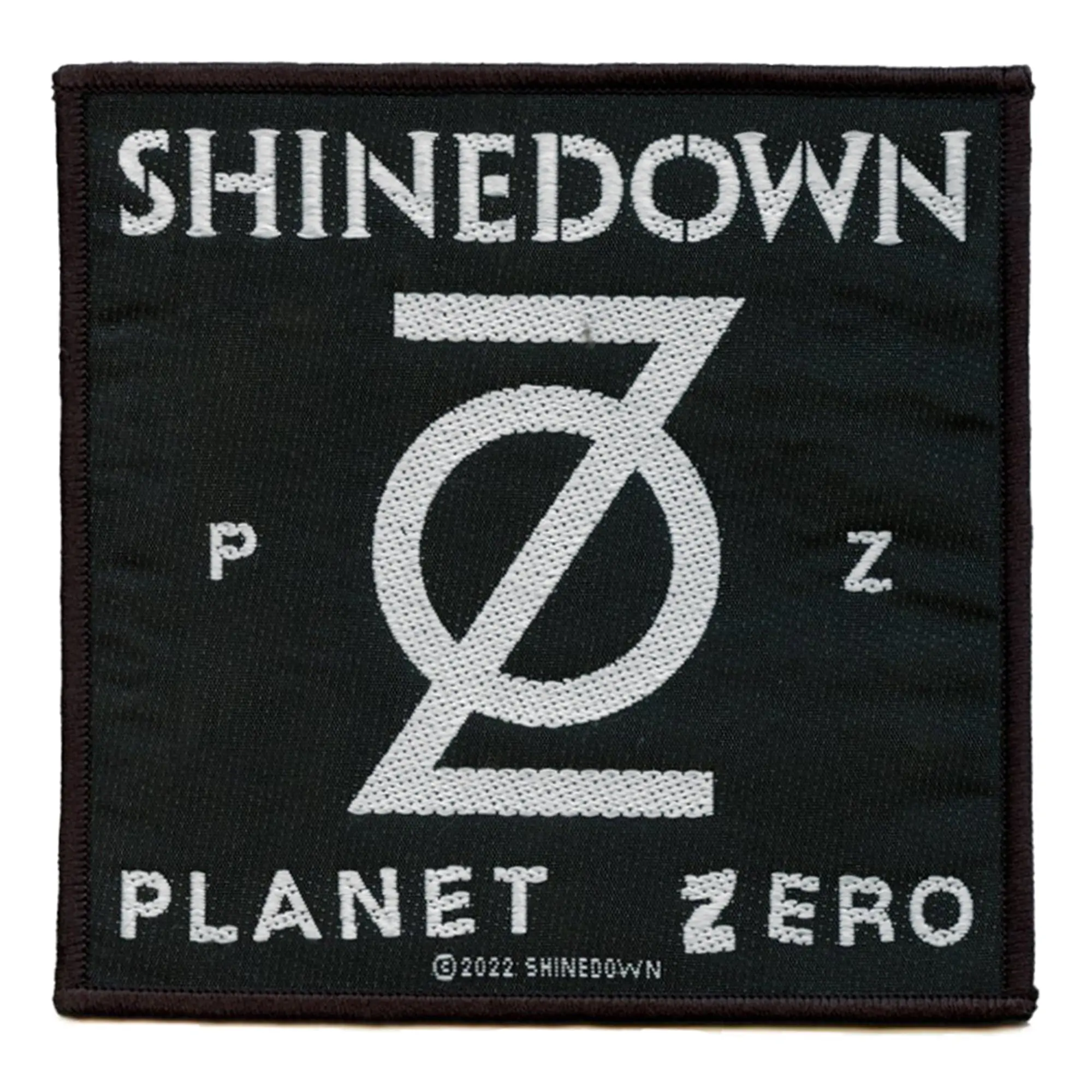 Shinedown Planet Zero Patch Standard  Album Florida Woven Sew On