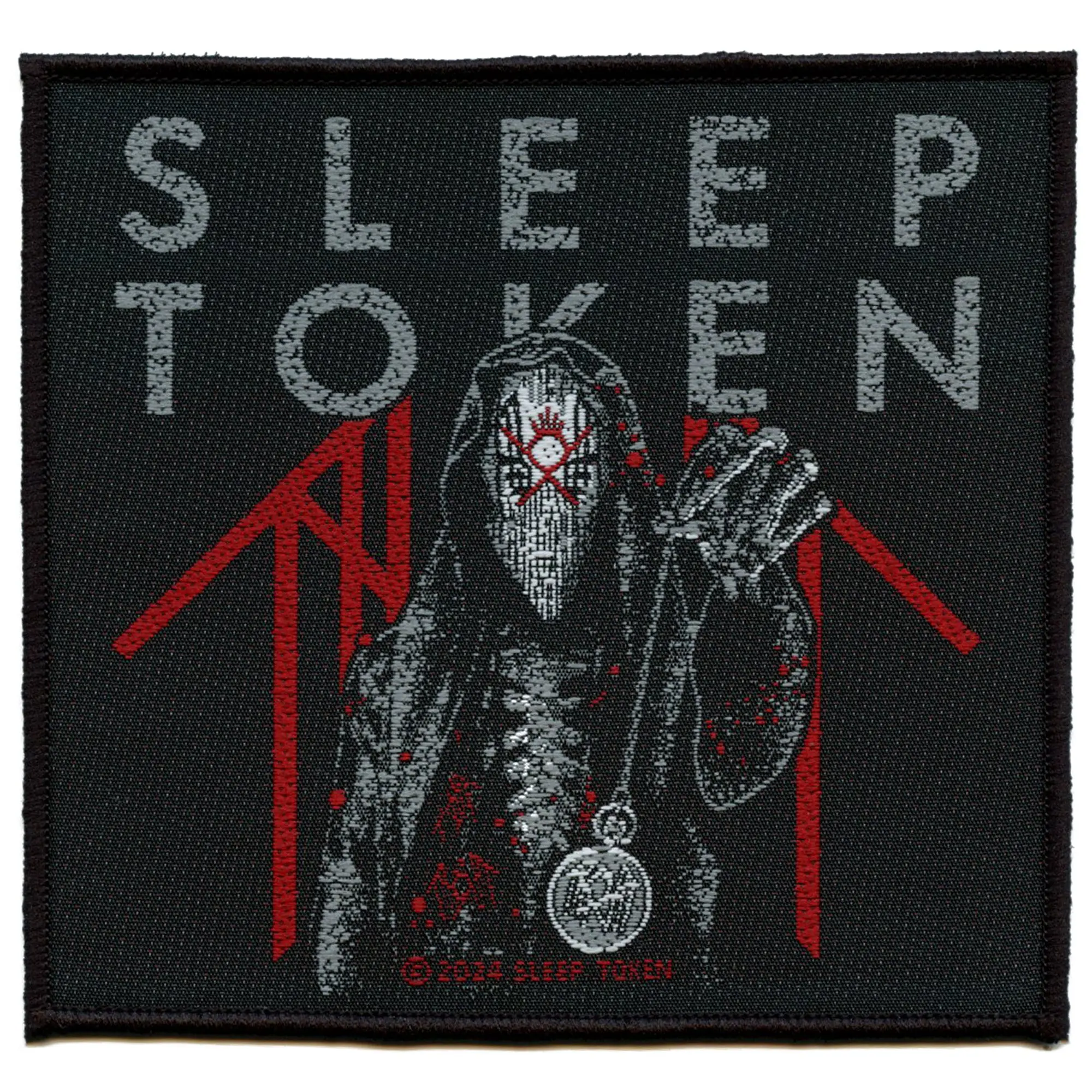 Sleep Token Hypnosis Patch Rock Band Mascot Woven Sew-On