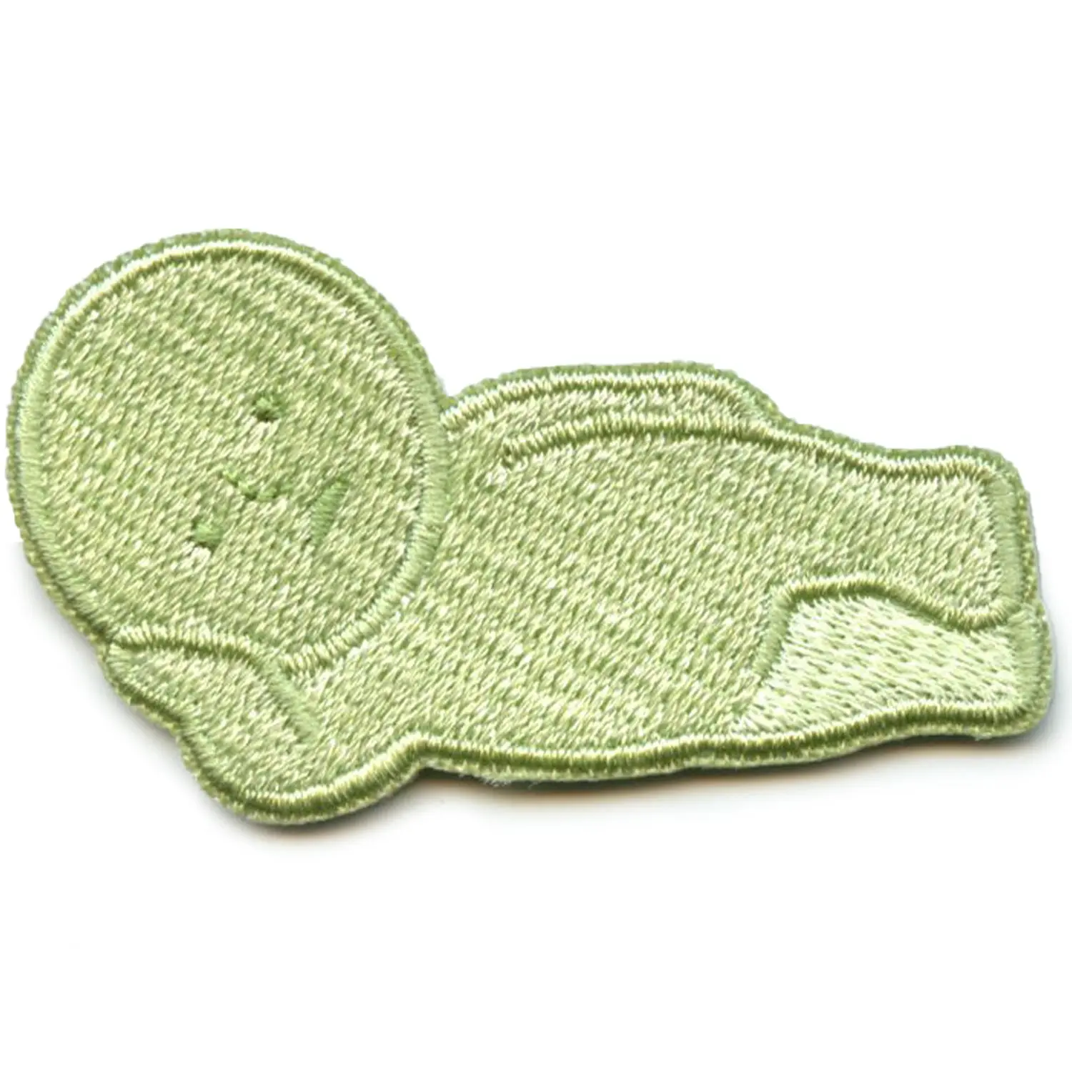 Smiski Lazy Lounging Patch Laid-Back Collectable Character Embroidered Iron-On - Image 2