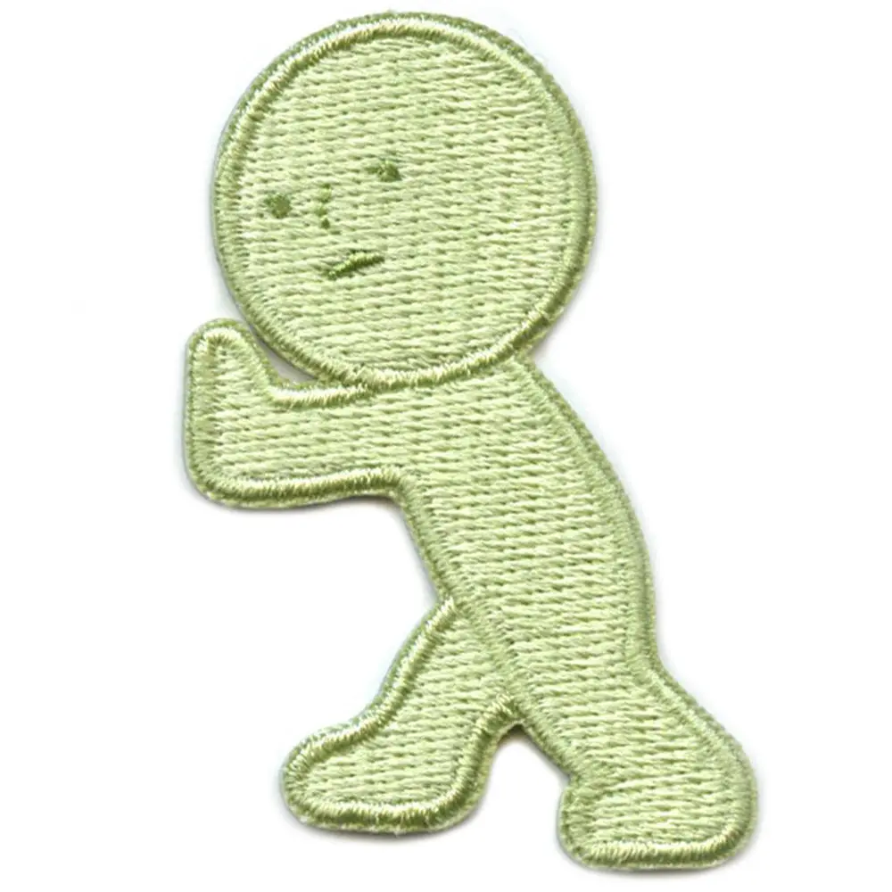 Smiski Pushing Force Patch Hiding Spot Creator Embroidered Iron-On - Image 2