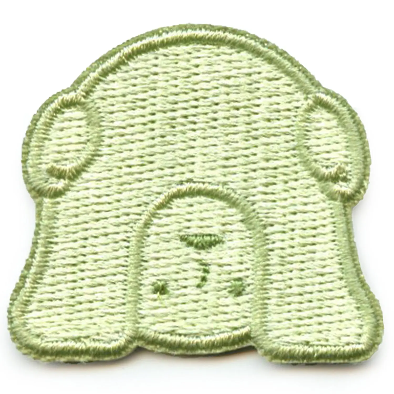Smiski Silly Peeking Patch Upside Down World Embroidered Iron-On - Image 2