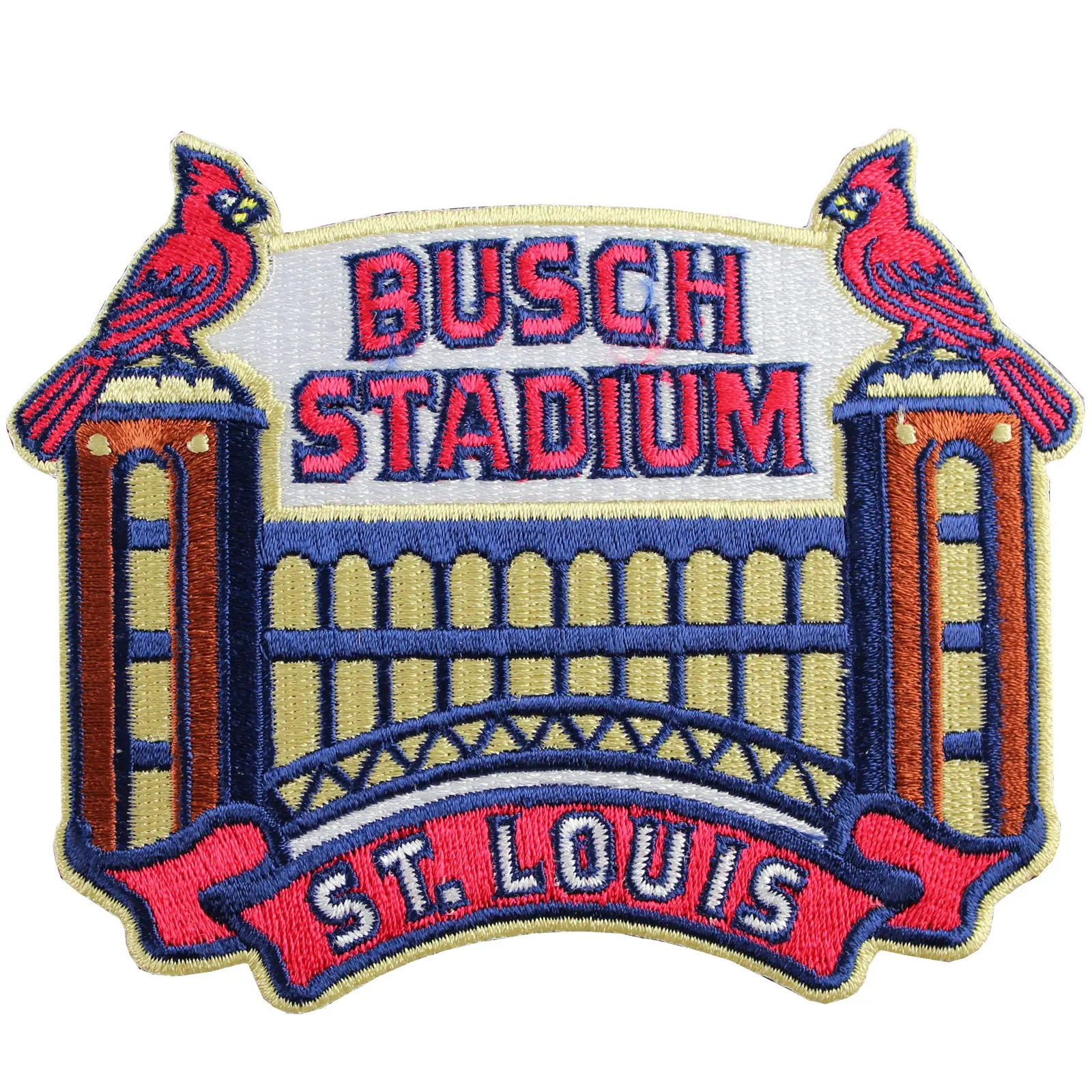 St. Louis Cardinals "Busch Stadium" Primary Logo Patch