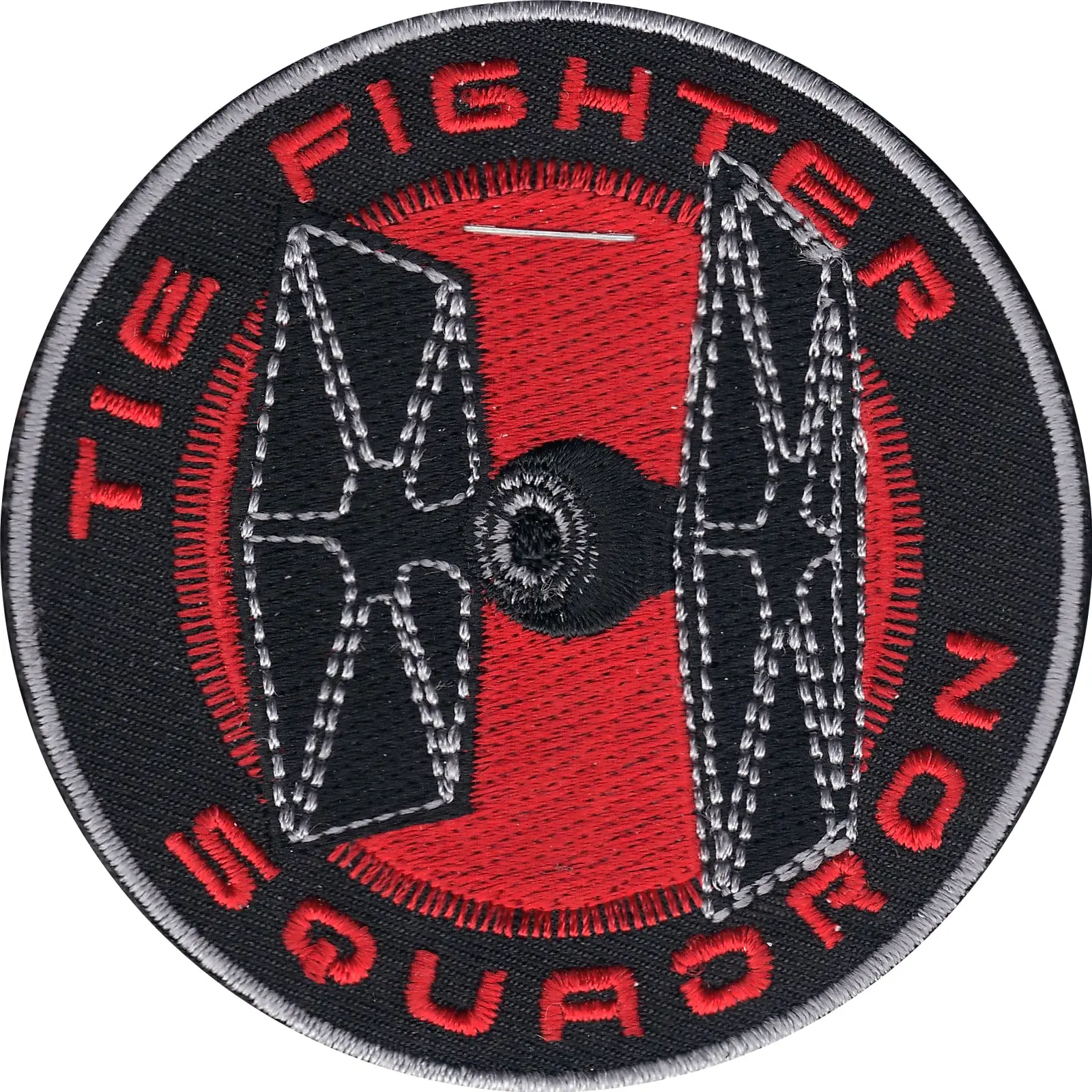 Star Wars Black Tie Fighter Squadron Iron On Patch