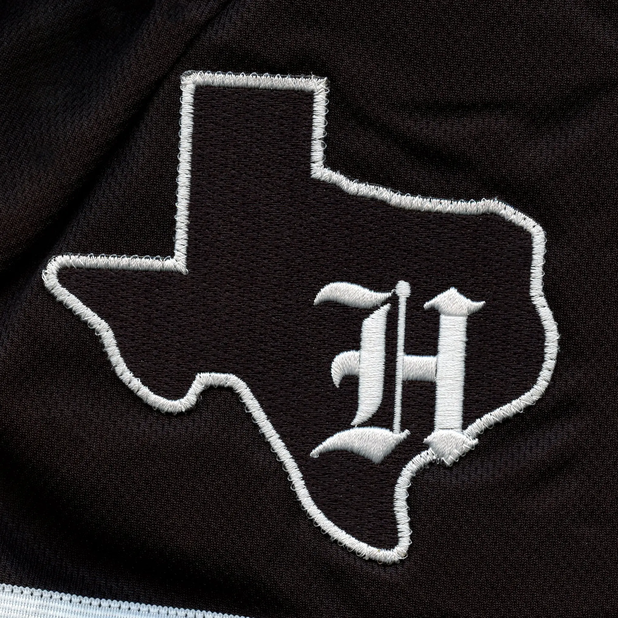 Still Tippin 44 Houston Texas Black Embroidered Jersey - Image 4