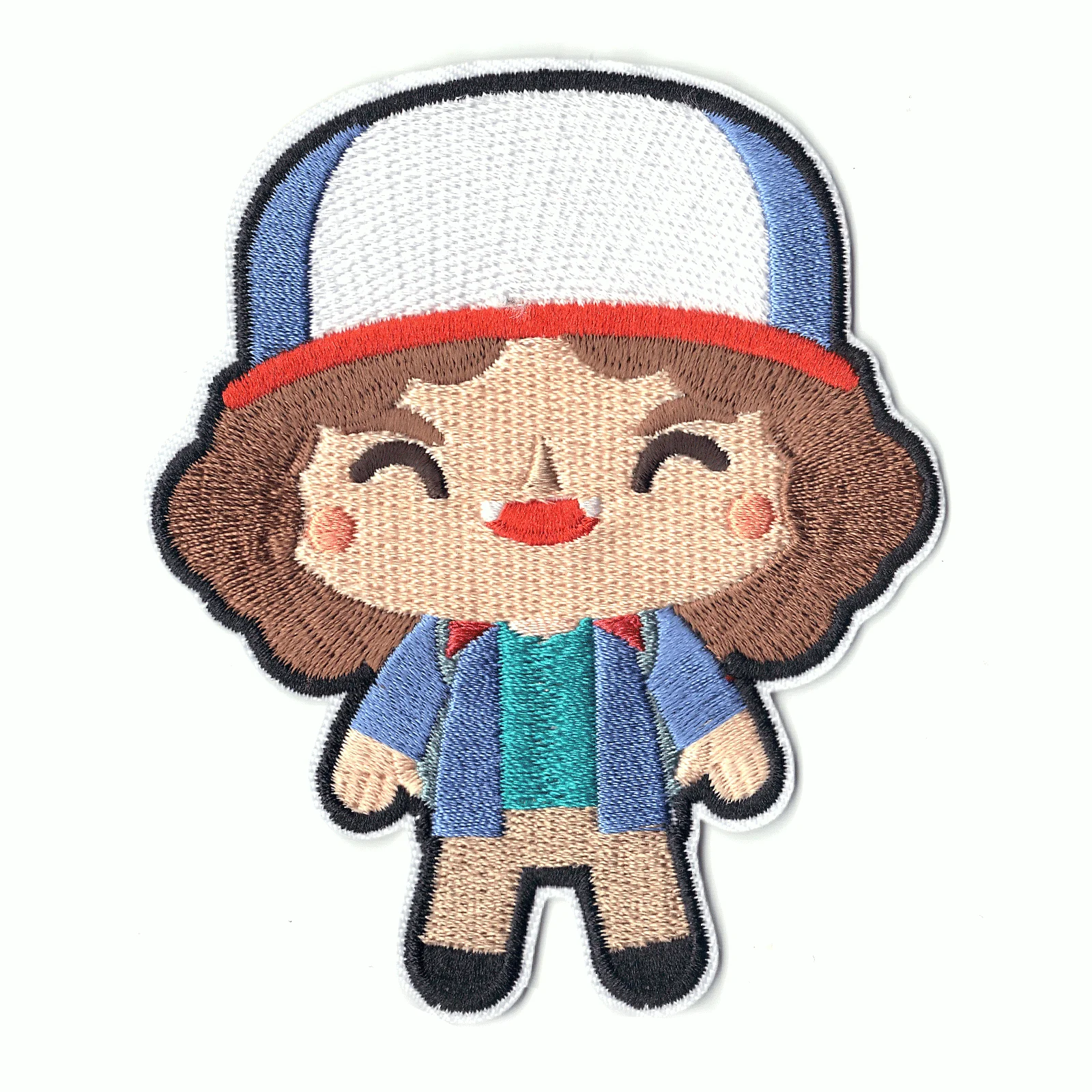 Stranger Things Dustin Body Shot Logo Iron On Patch