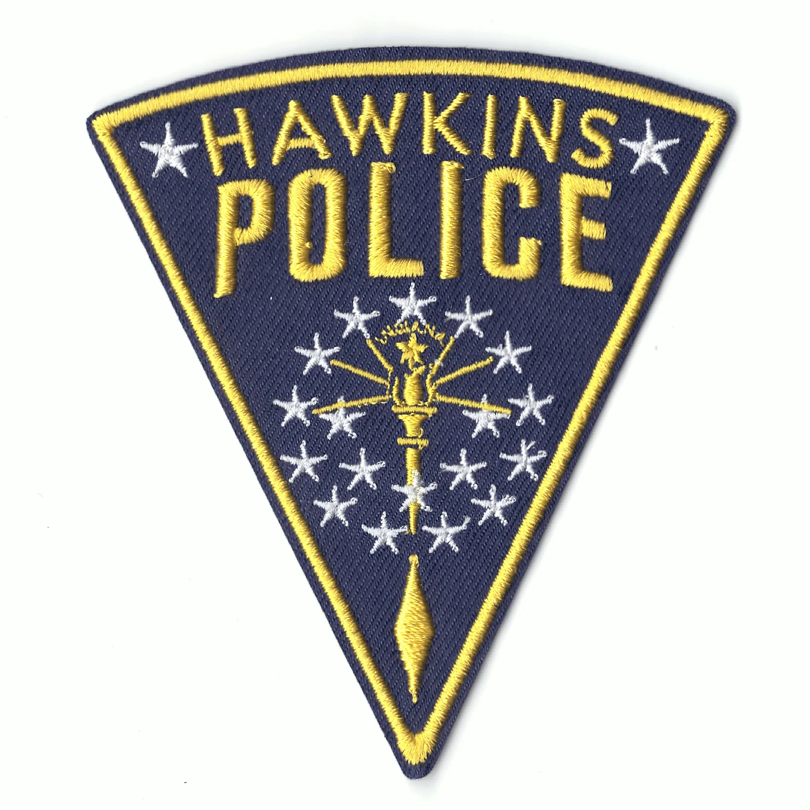 Stranger Things Hawkins Police Badge Logo Iron On Patch