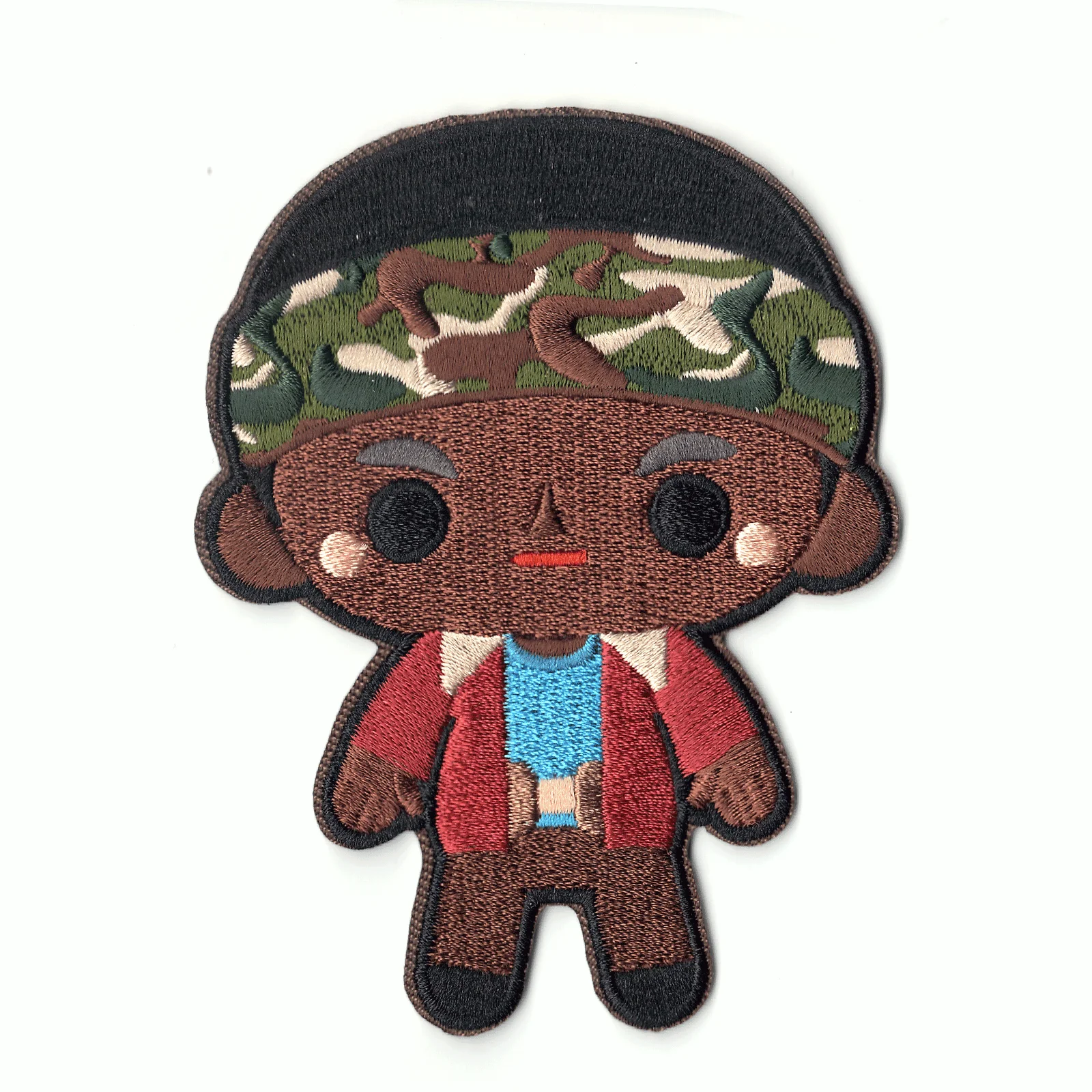 Stranger Things Lucas Body Shot Logo Iron On Patch