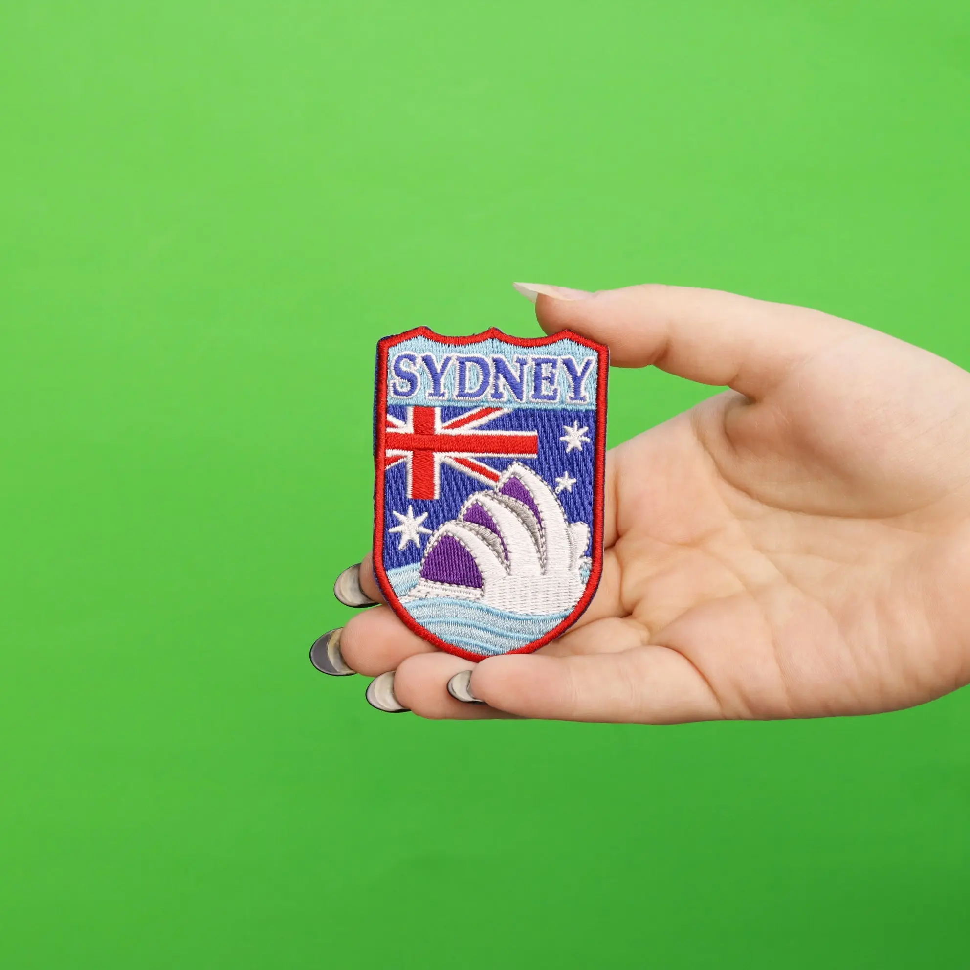 Sydney Australia Shield Embroidered Iron On Patch - Image 2