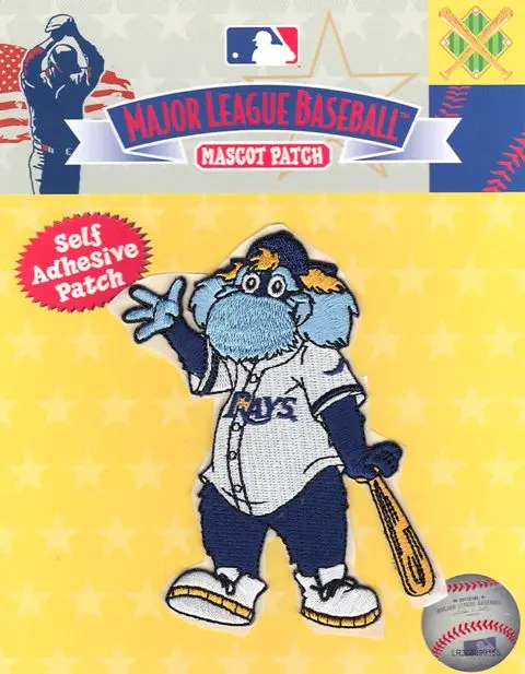 Tampa Bay Rays Team Mascot "Raymond" Self Adhesive Patch