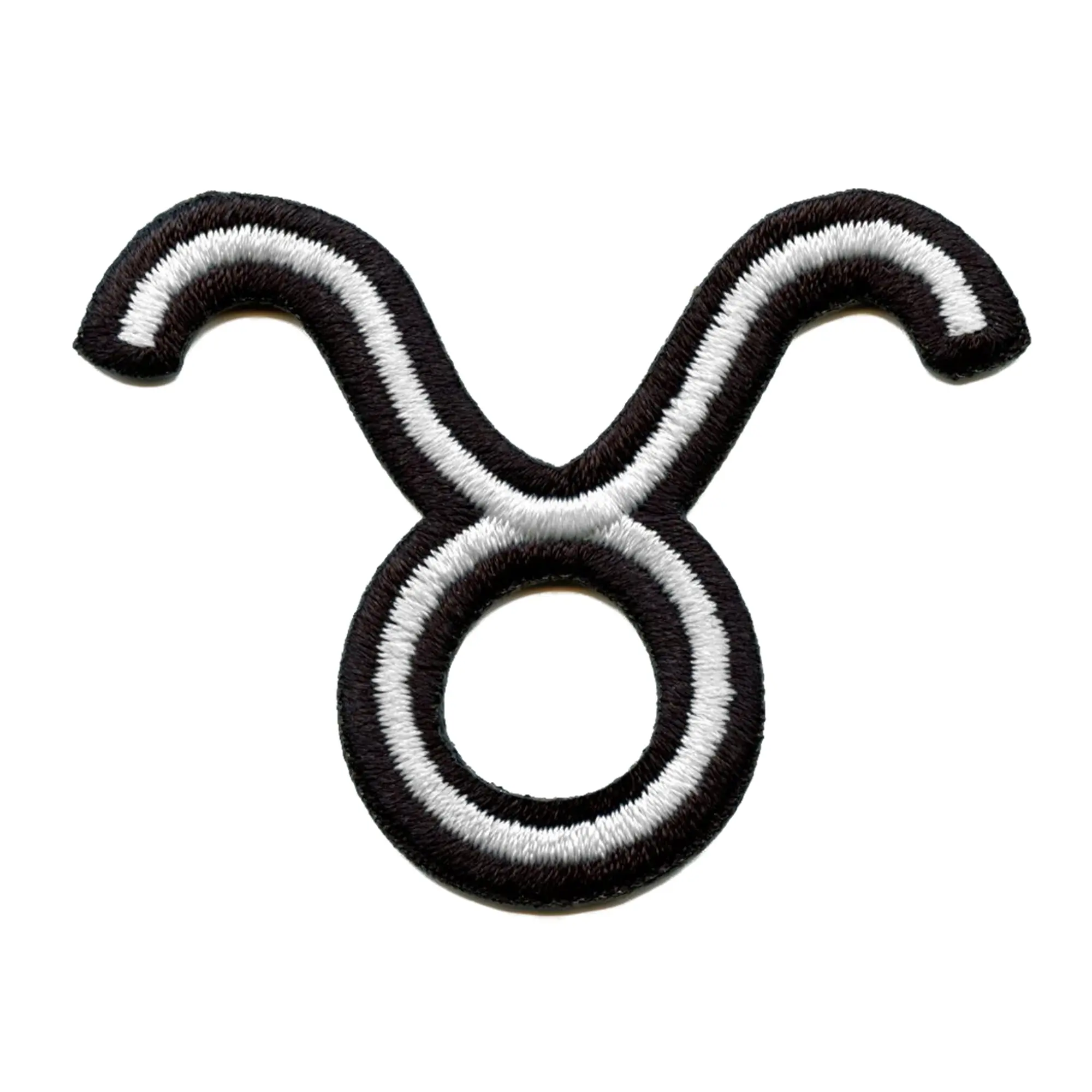 Taurus Astrological Symbol Bull Patch Horoscope Bull Sign Embroidered Iron On