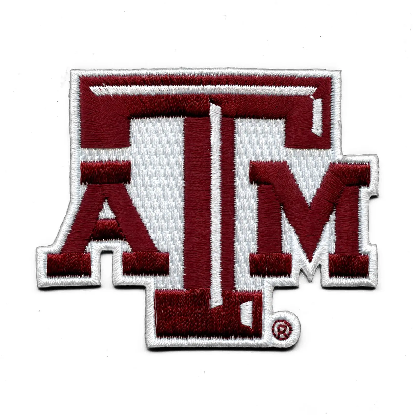 Texas A&M Aggies Primary Logo Iron On Embroidered Patch