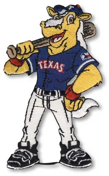 Texas Rangers Team Mascot 'Captain' Patch