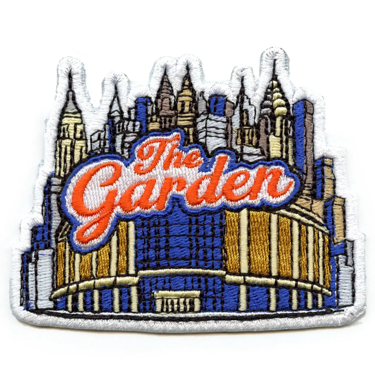 The Garden New York Patch Baseball Basketball Sports Embroidered Iron On