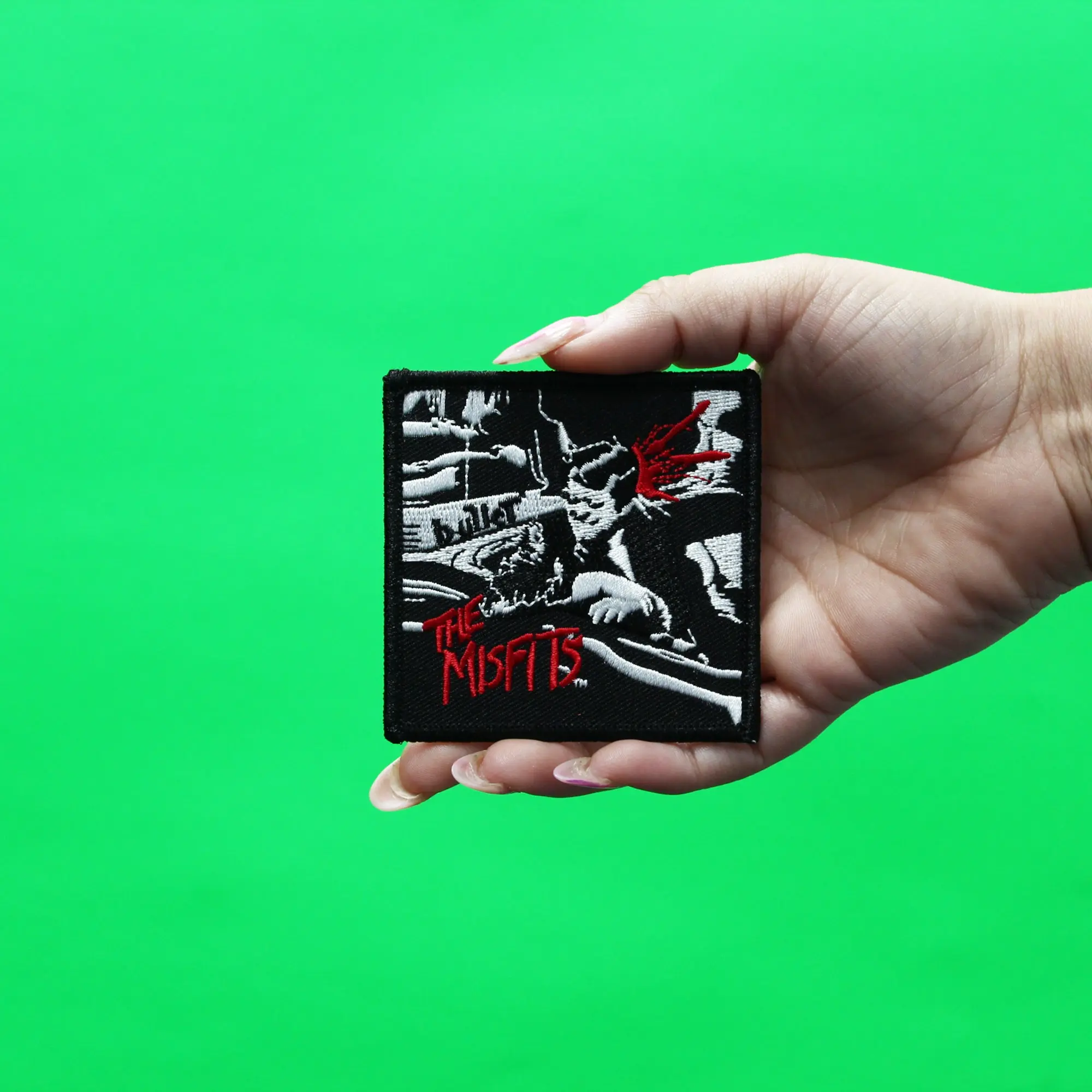 The Misfits Patch Bullet Cover Embroidered Iron On - Image 2