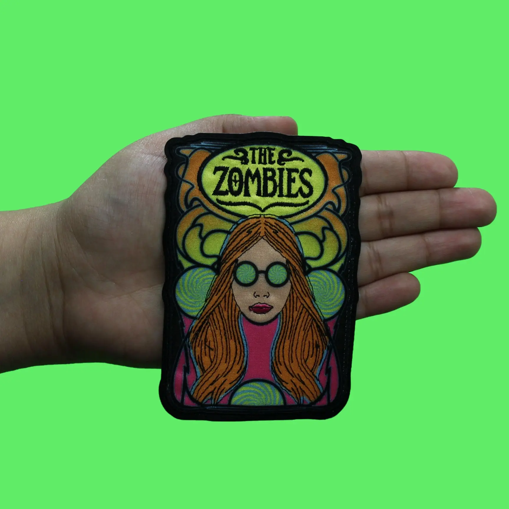 The Zombies She's Not There Patch Rock Band Music Sublimated Embroidery Iron On - Image 2