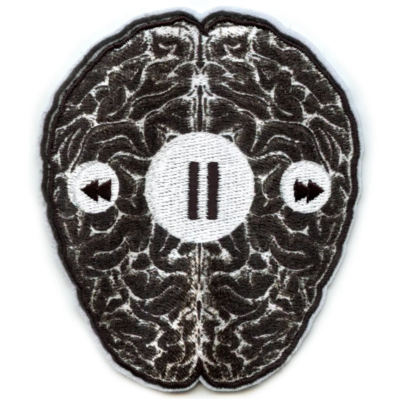 Tobe Fonseca Brain Pause Patch Creative Artist Design Sublimated Iron On