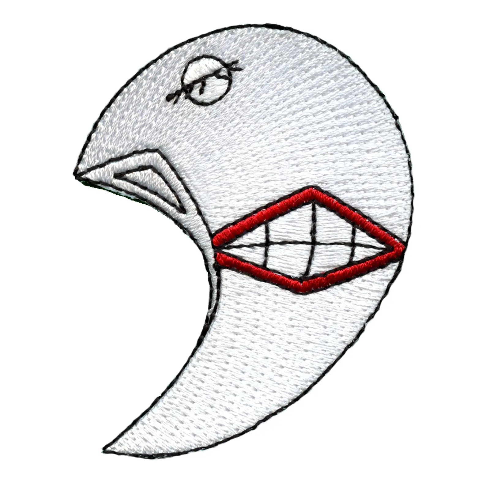 Tokyo Ghoul Anime Tsukiyama's Mask Embroidered Patch