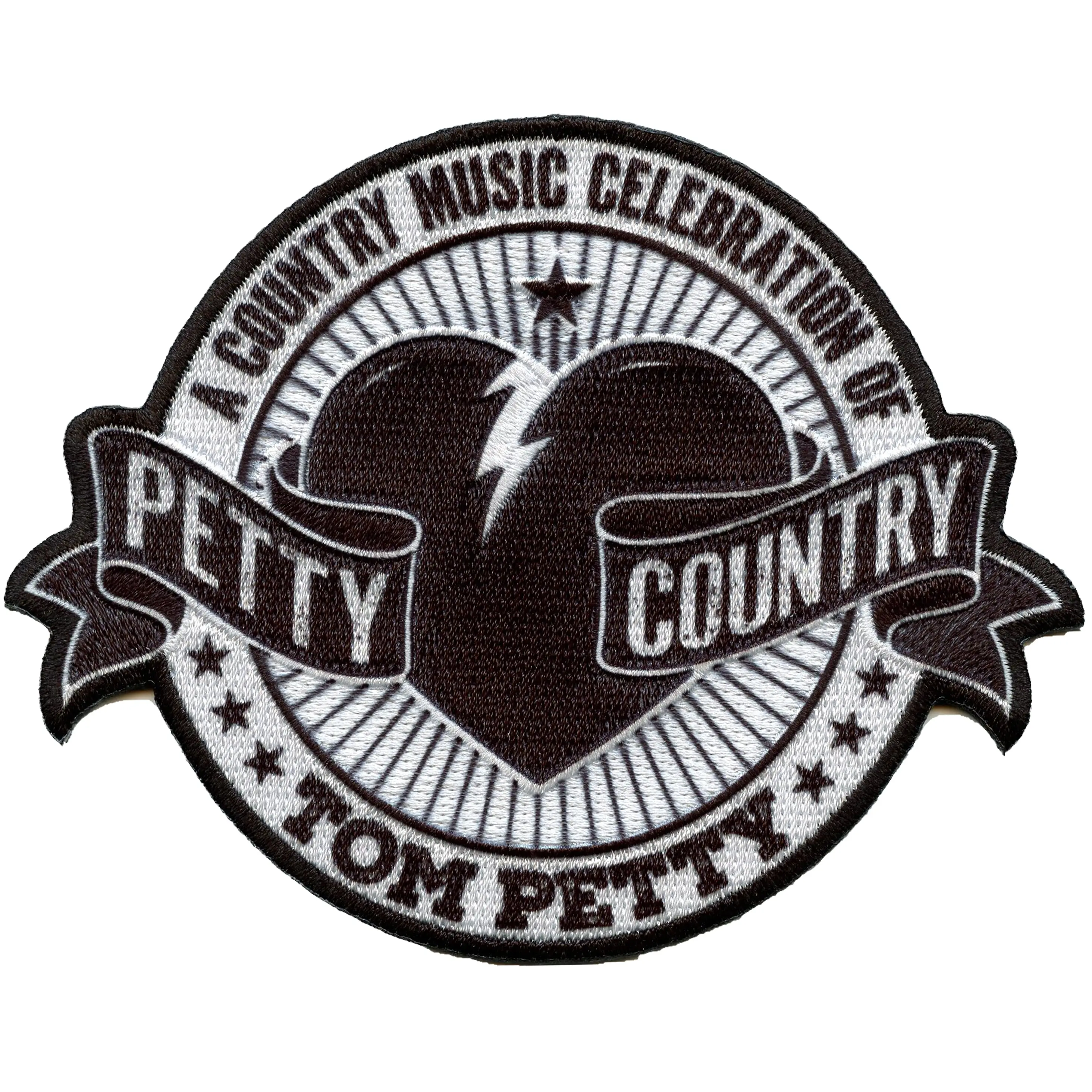 Tom Petty and The Heartbreakers Patch Petty Country Sublimated Embroidered Iron On