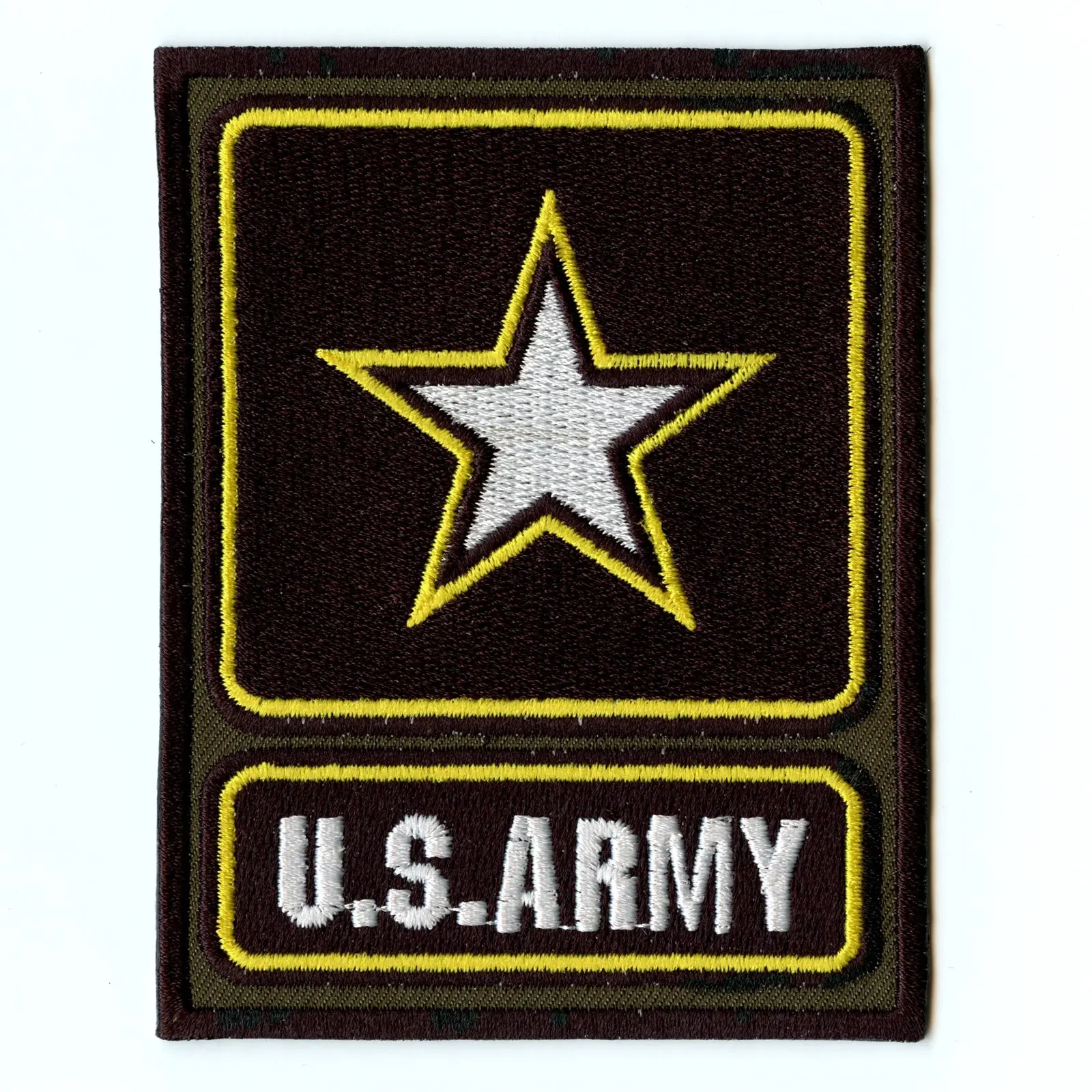 U.S Army Star Iron On Patch